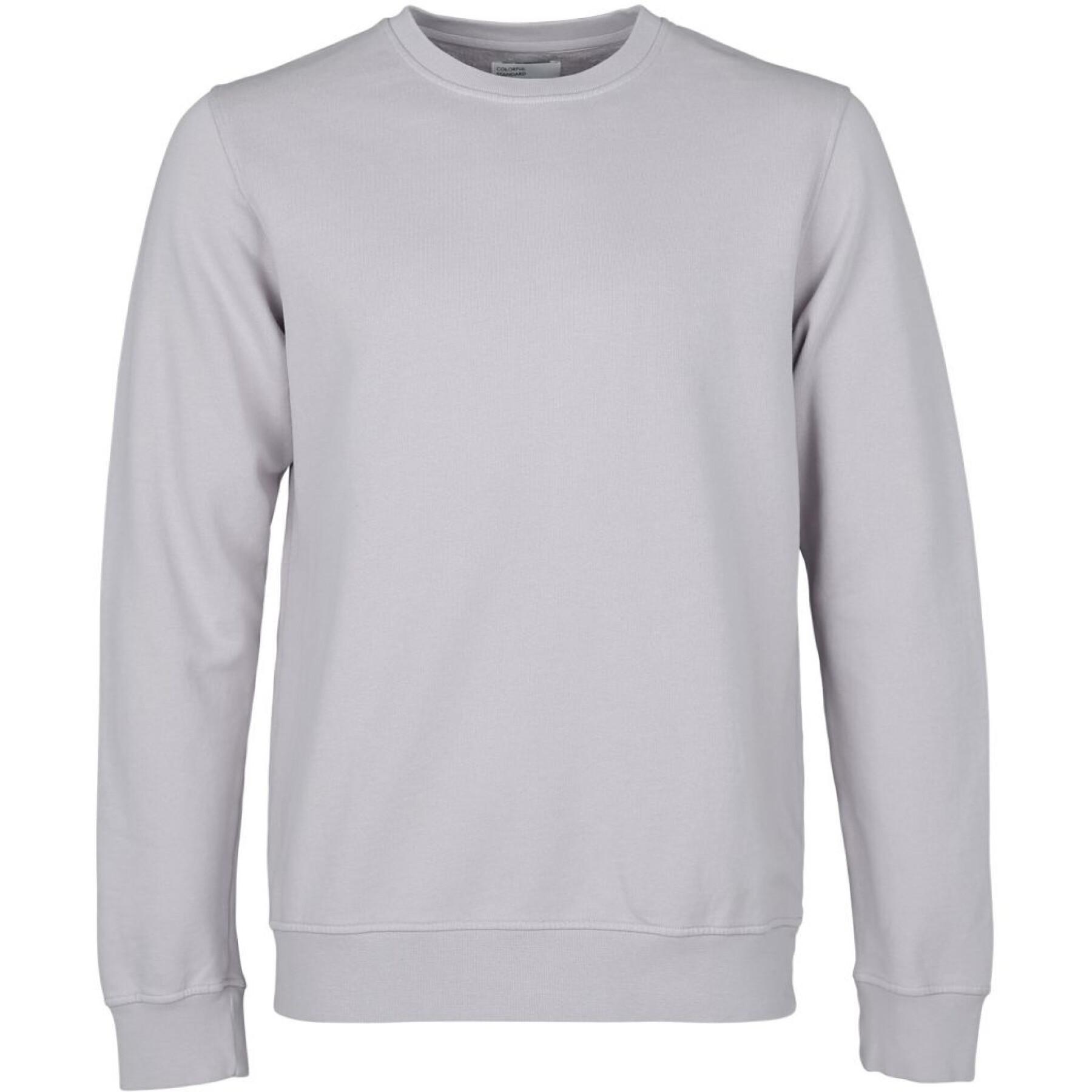 Sweatshirt mit Rundhalsausschnitt Colorful Standard Classic Organic limestone grey
