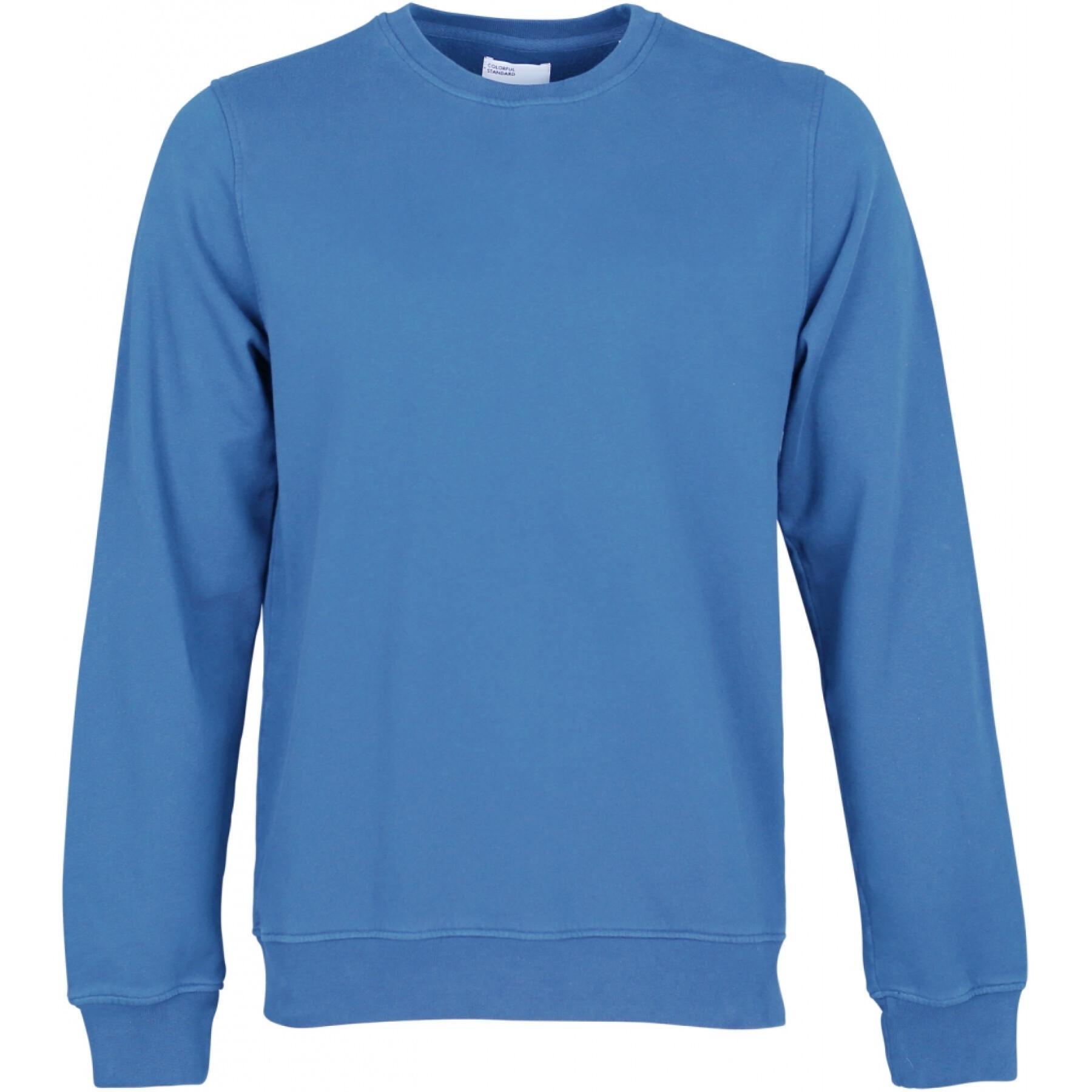 Sweatshirt mit Rundhalsausschnitt Colorful Standard Classic Organic sky blue