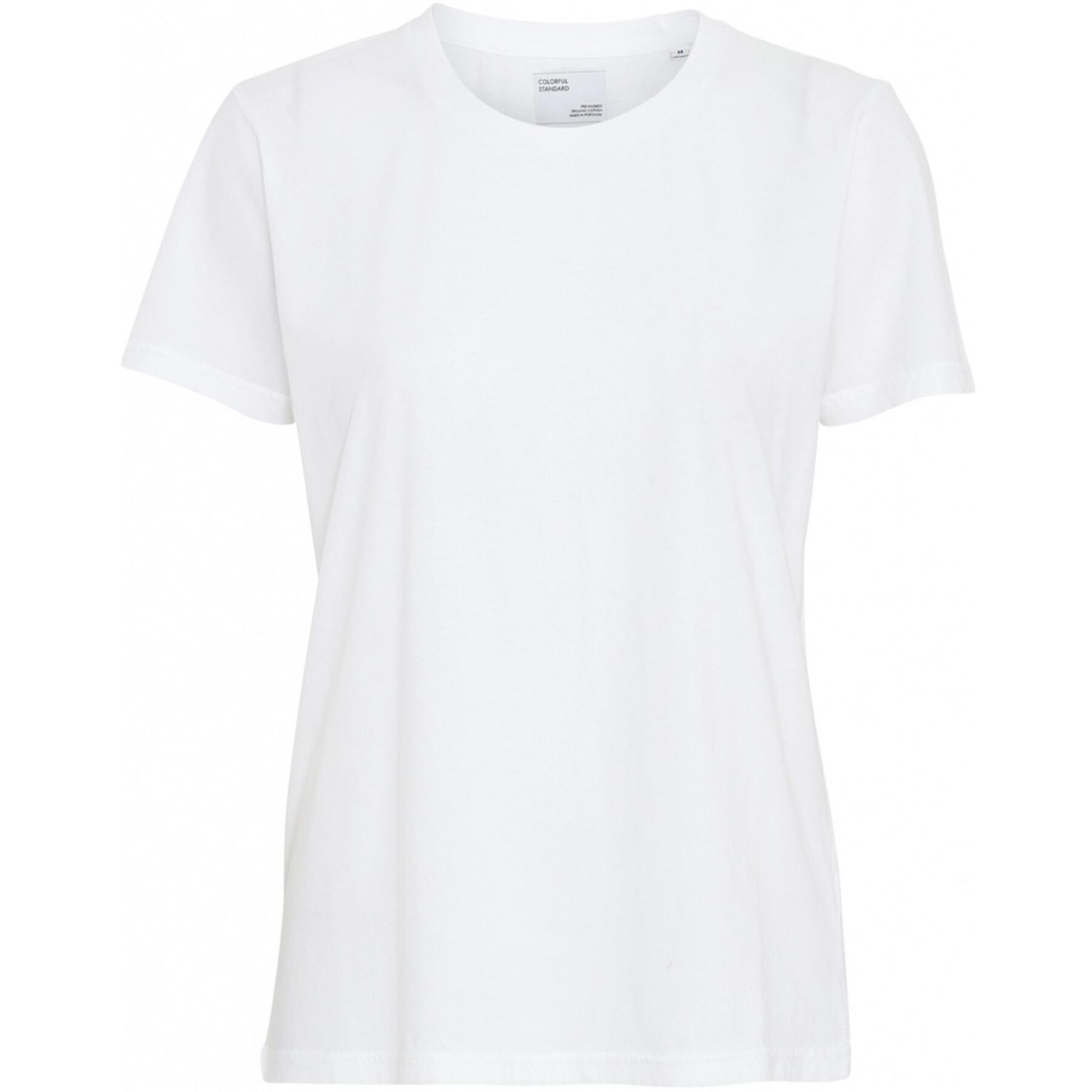 T-Shirt Frau Colorful Standard Light Organic optical white