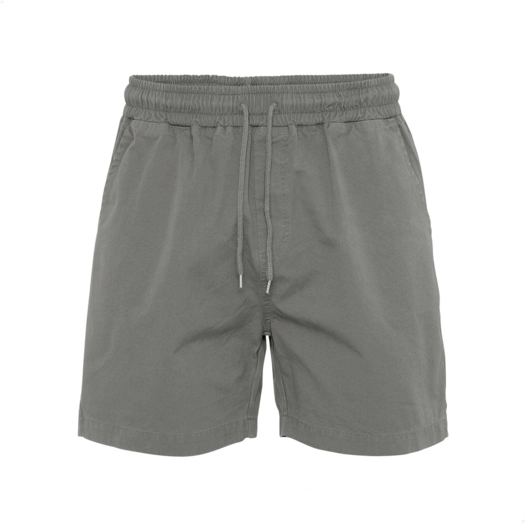 Twill-Shorts Colorful Standard Organic storm grey