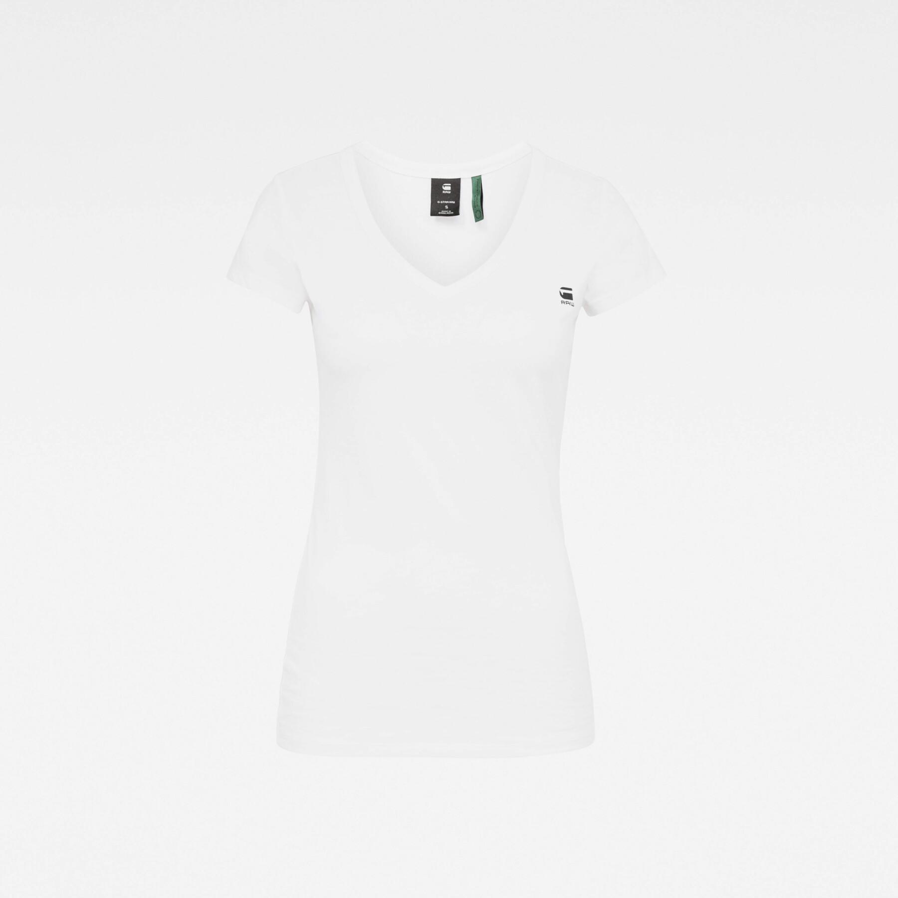 Kurzarm-T-Shirt für Frauen G-Star Eyben slim v t