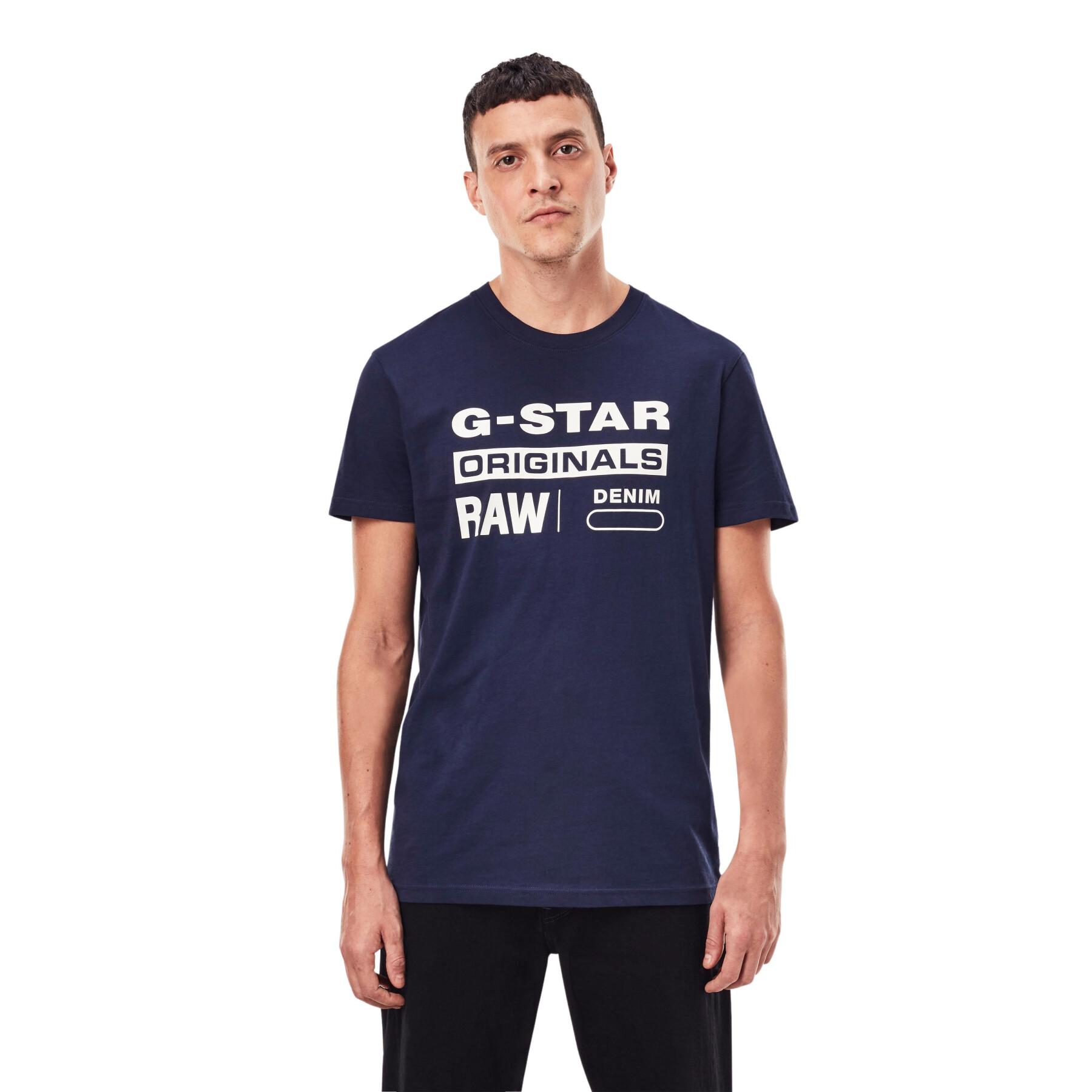 Kurzarm-T-Shirt G-Star Graphic 8 r t
