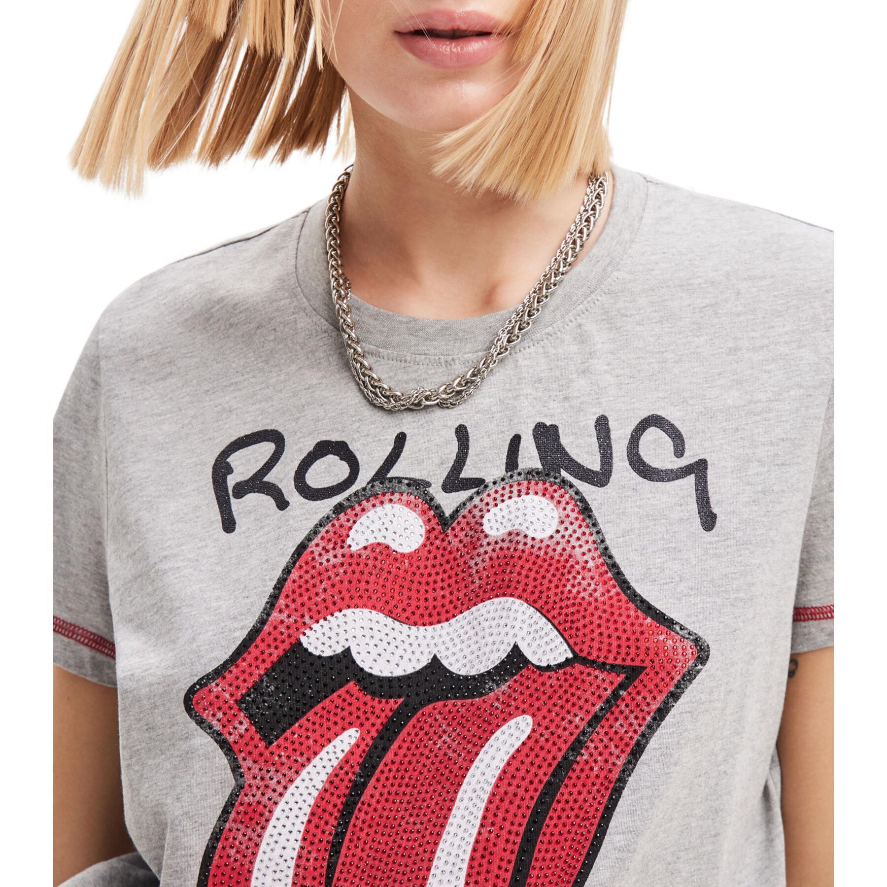 T-Shirt Damen Desigual The Rolling Stone