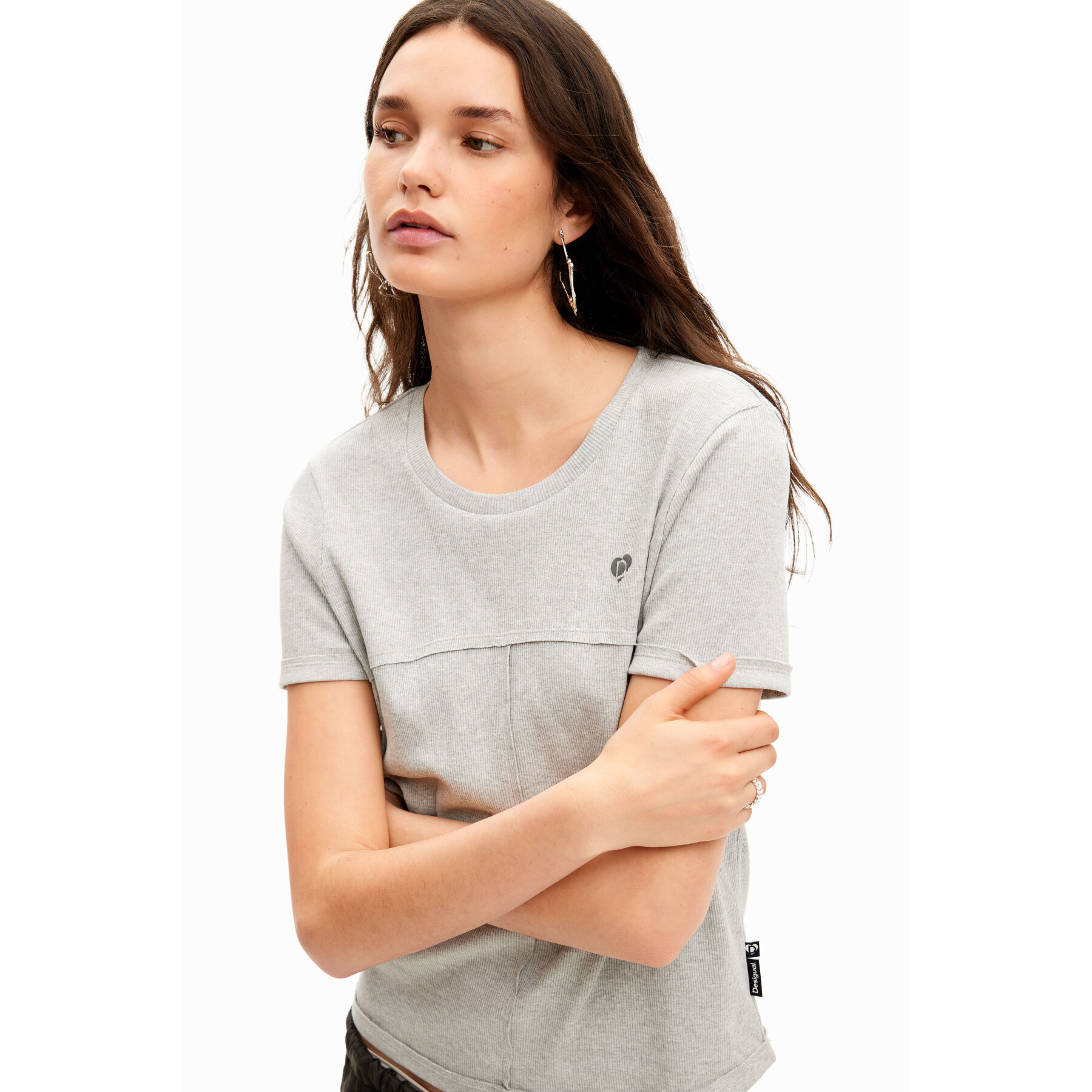 T-Shirt Frau Desigual Basic Cuts