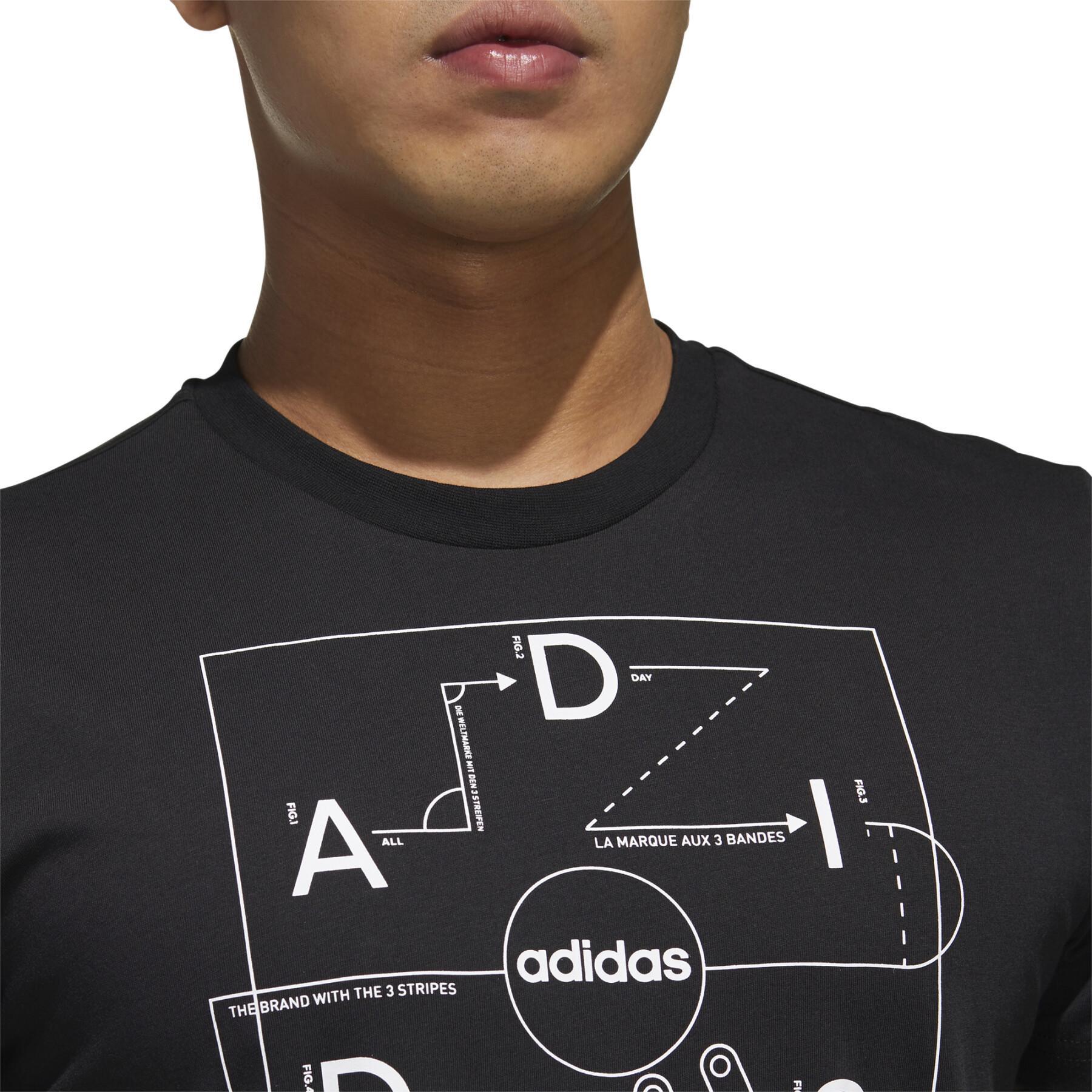 T-shirt adidas Gameplan