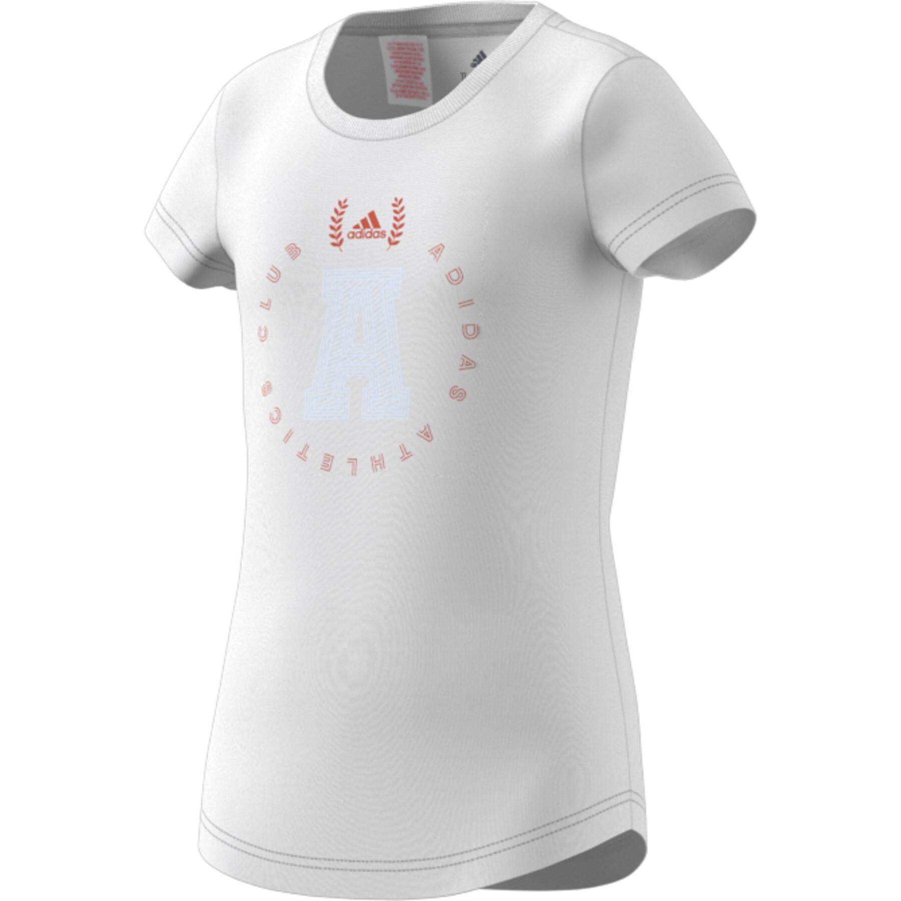 Mädchen-T-Shirt adidas Athletics Club Graphics