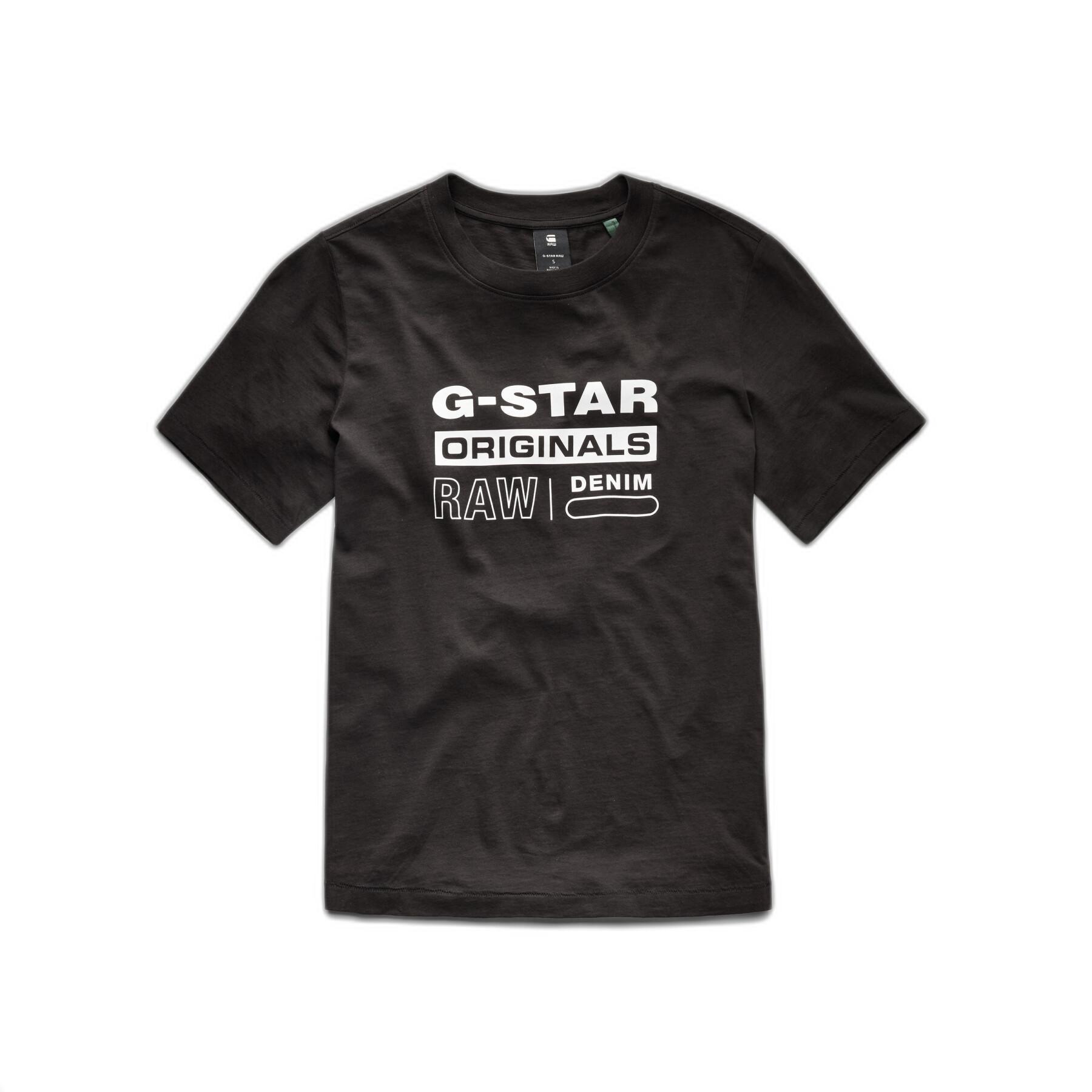 T-Shirt Frau G-Star Orginals Label