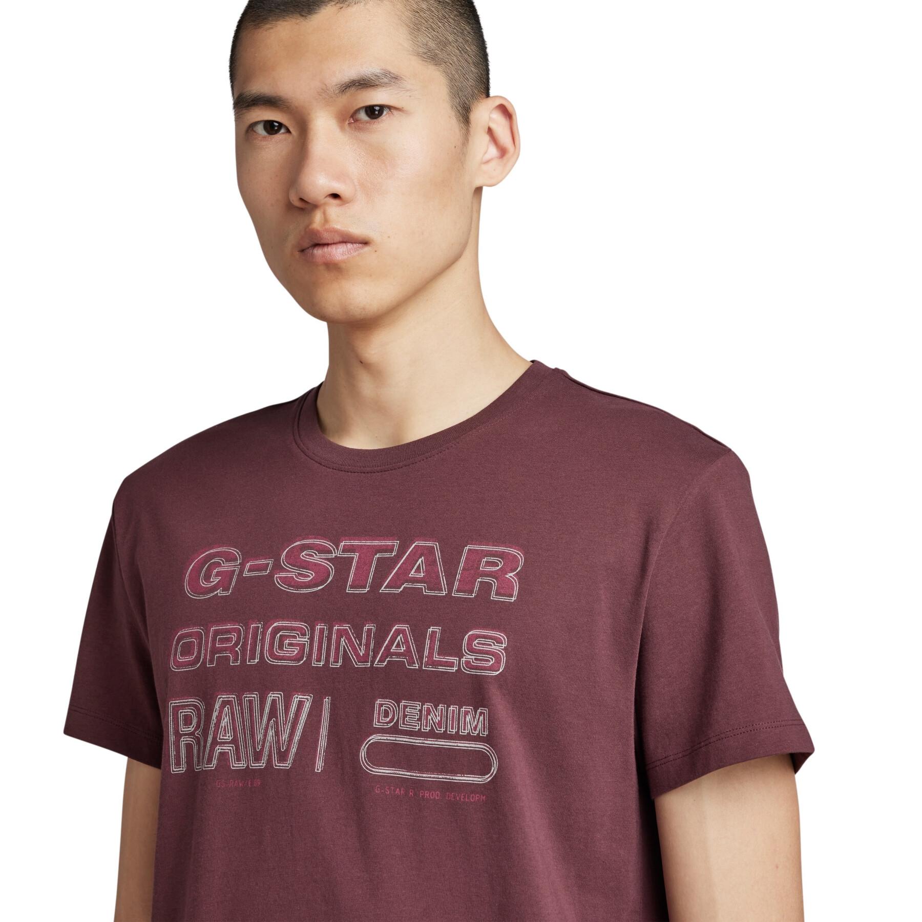 T-Shirt G-Star Originals Stamp