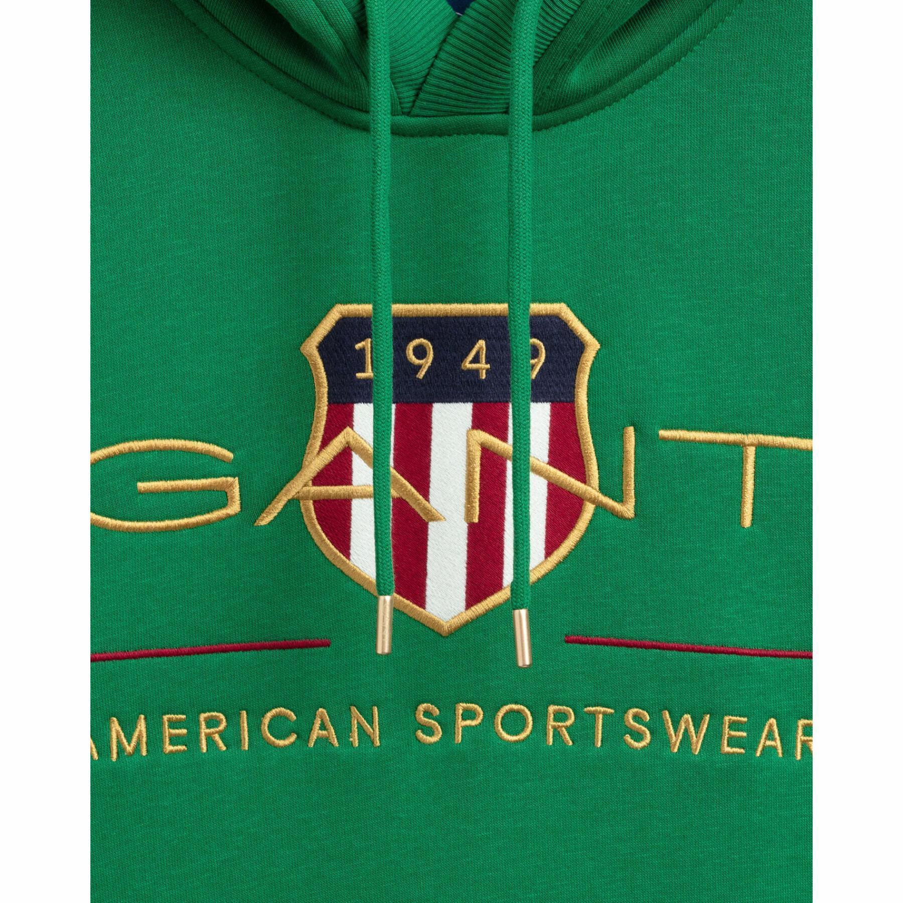Kapuzen-Sweatshirt Gant Archive Shield