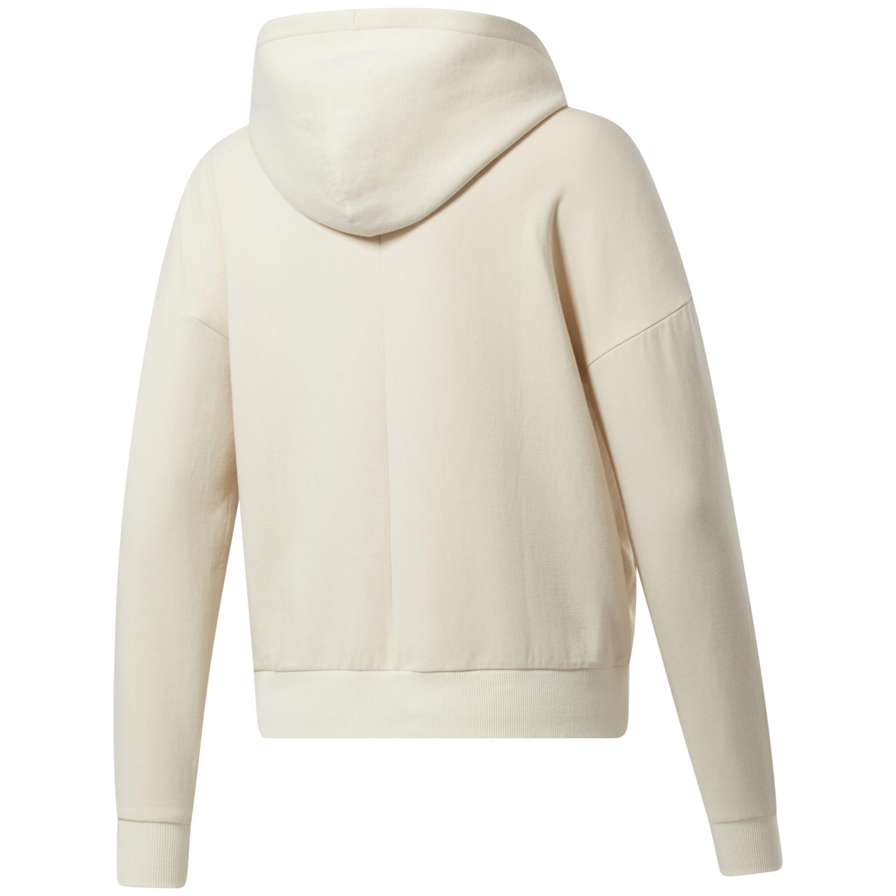 Sweatshirt mit Kapuze Reebok DreamBlend Cotton Full-Zip