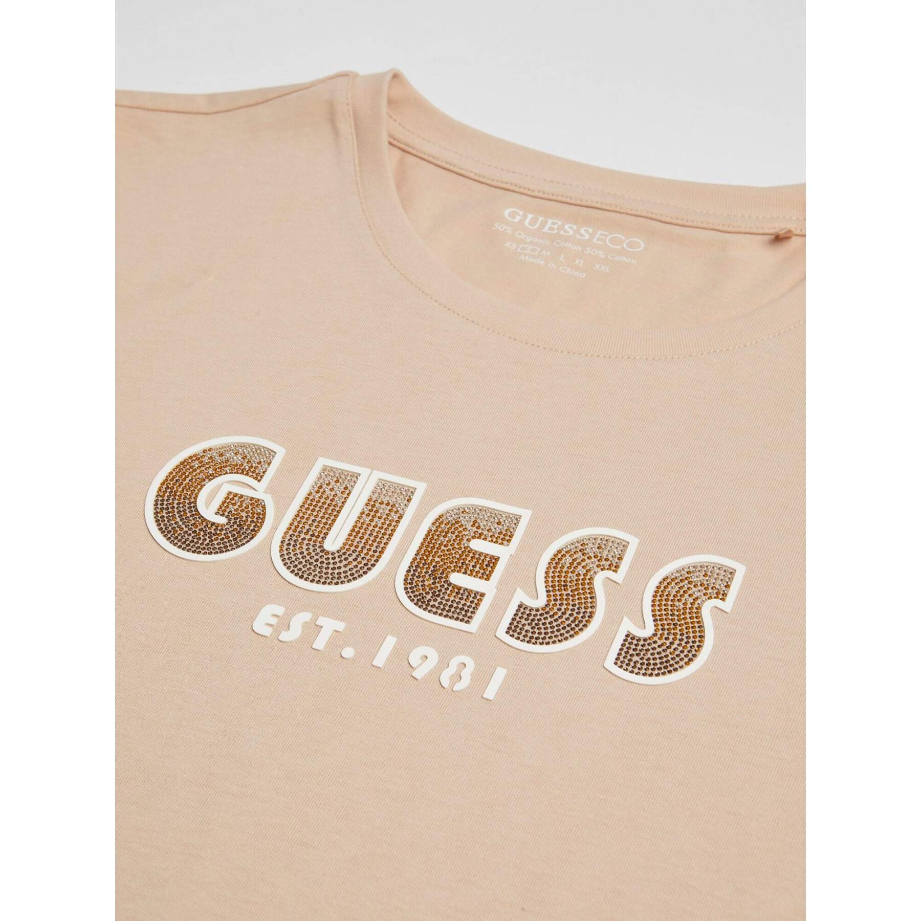 T-Shirt Damen Guess Shaded Logo