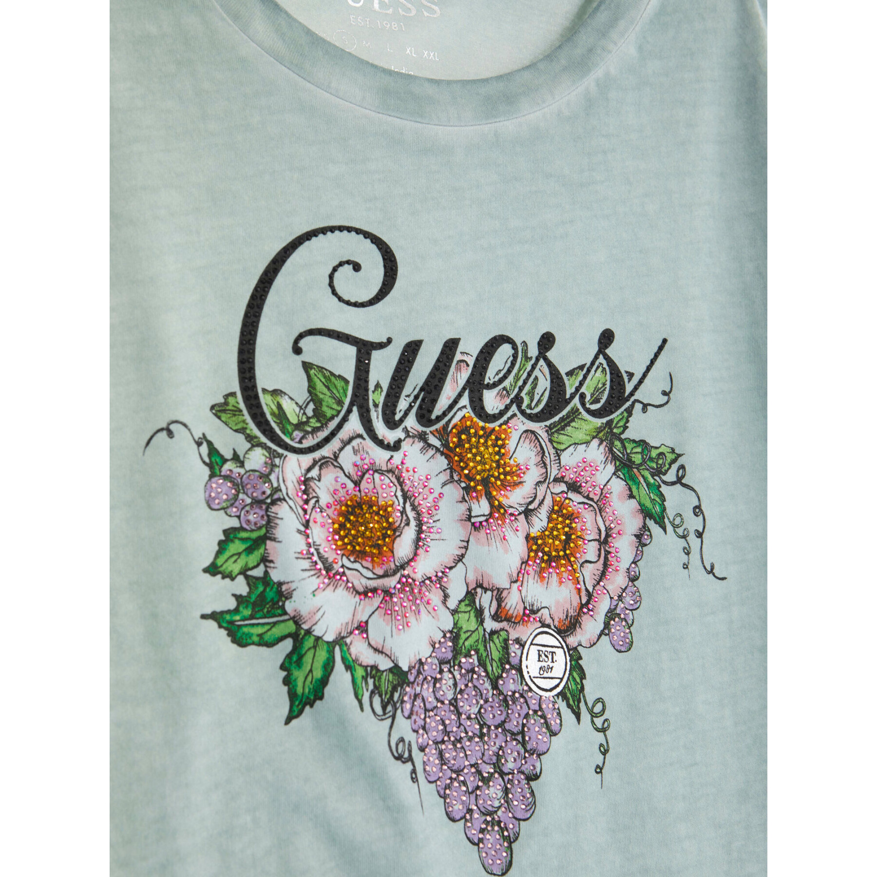 T-Shirt Guess Grape Vine Logo