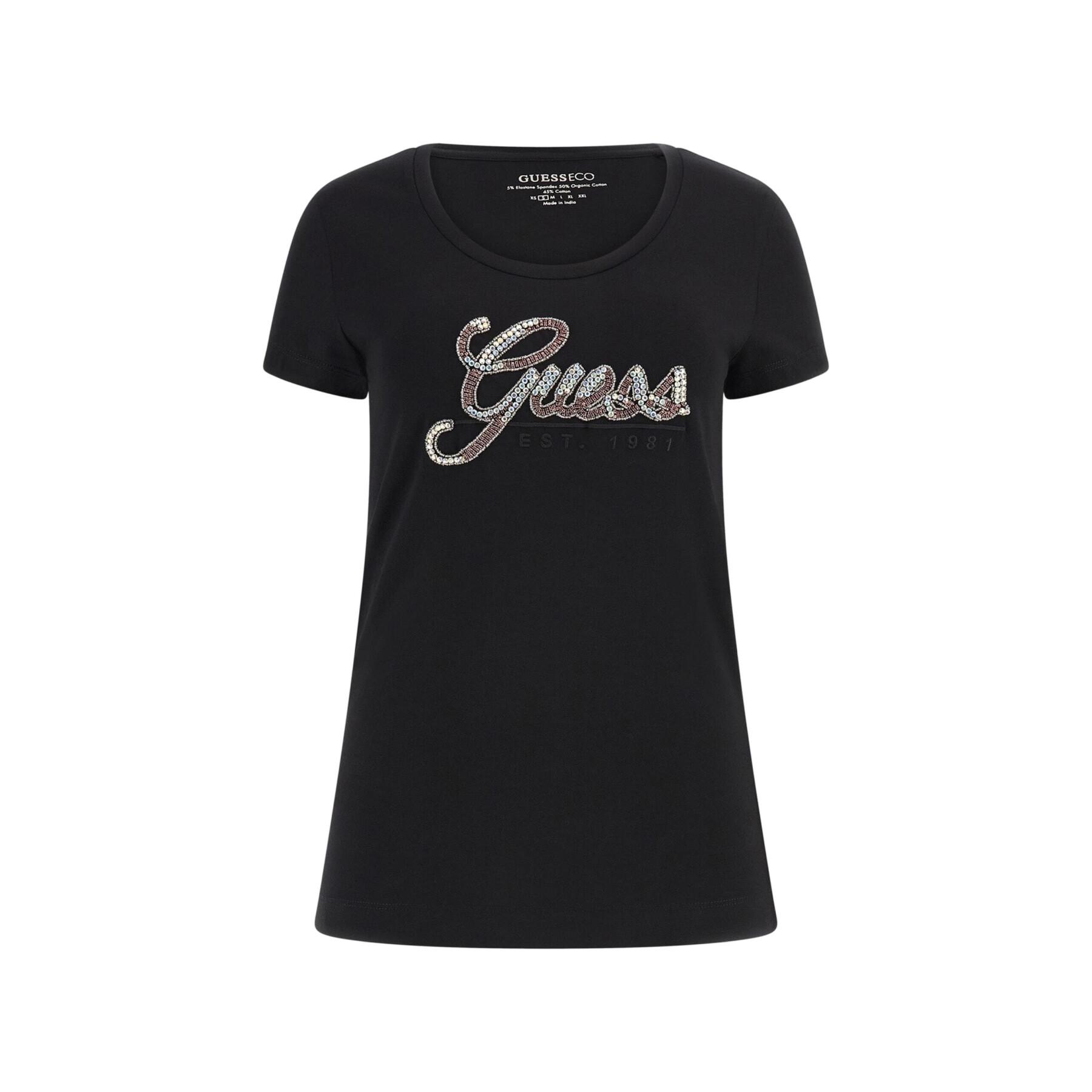 T-Shirt Frau Guess Glossy