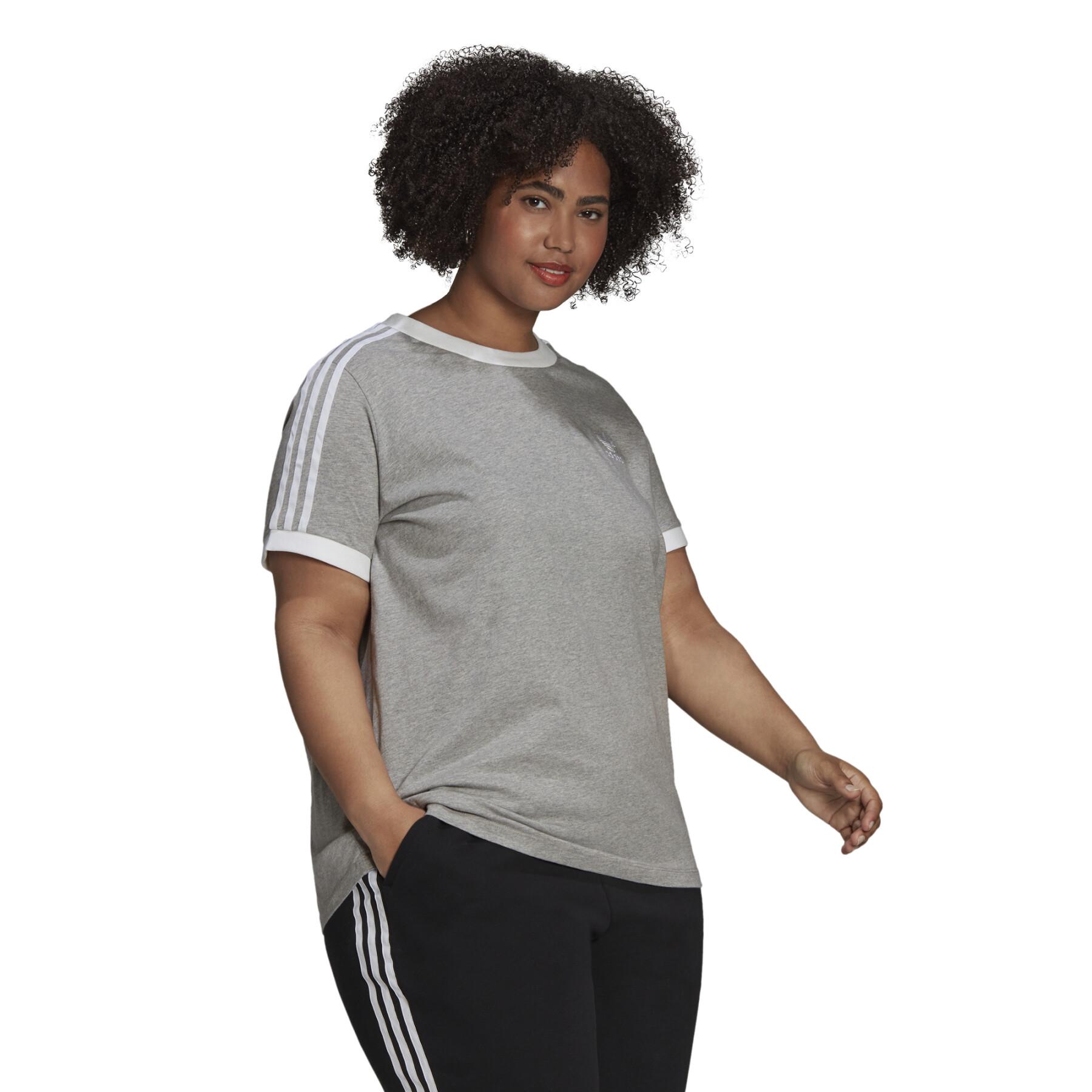 T-shirt große Größe Frau adidas Originals Adicolor 3-Stripes