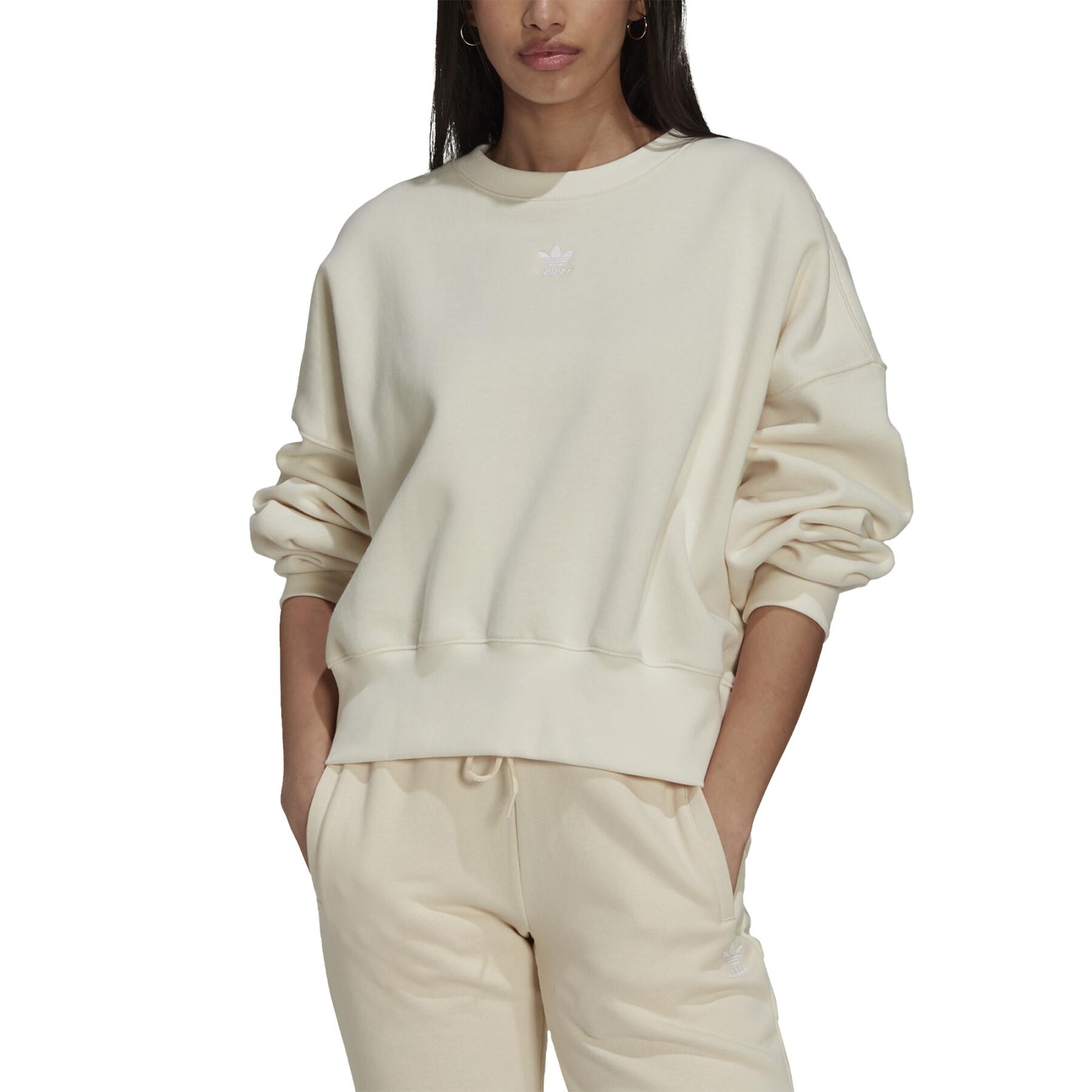 Sweatshirt Frau adidas Originals Adicolor Essentials Fleece