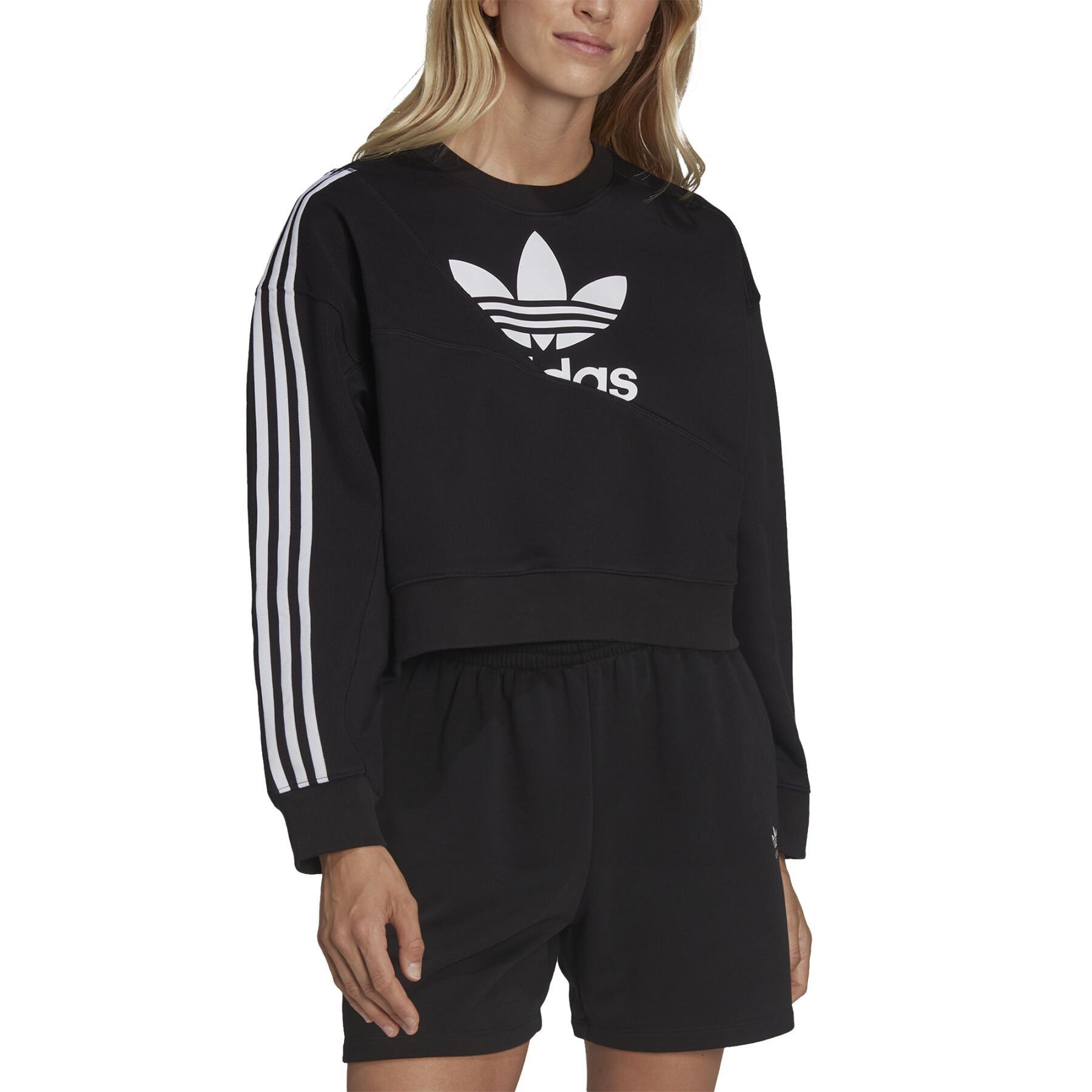 Sweatshirt Frau adidas Originals Adicolor Split Trefoil
