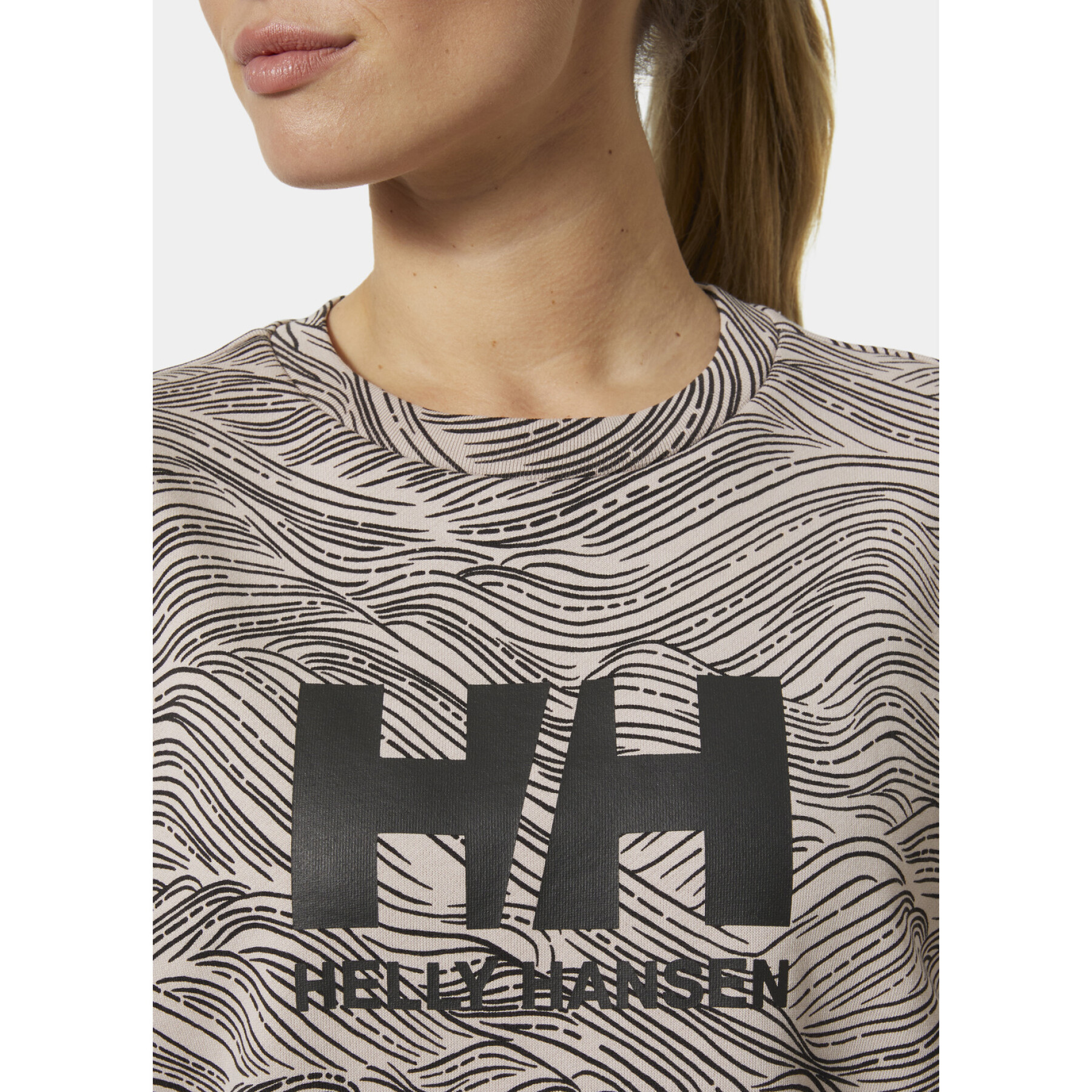 Sweatshirt mit Rundhalsausschnitt, Damen Helly Hansen Graphic 2