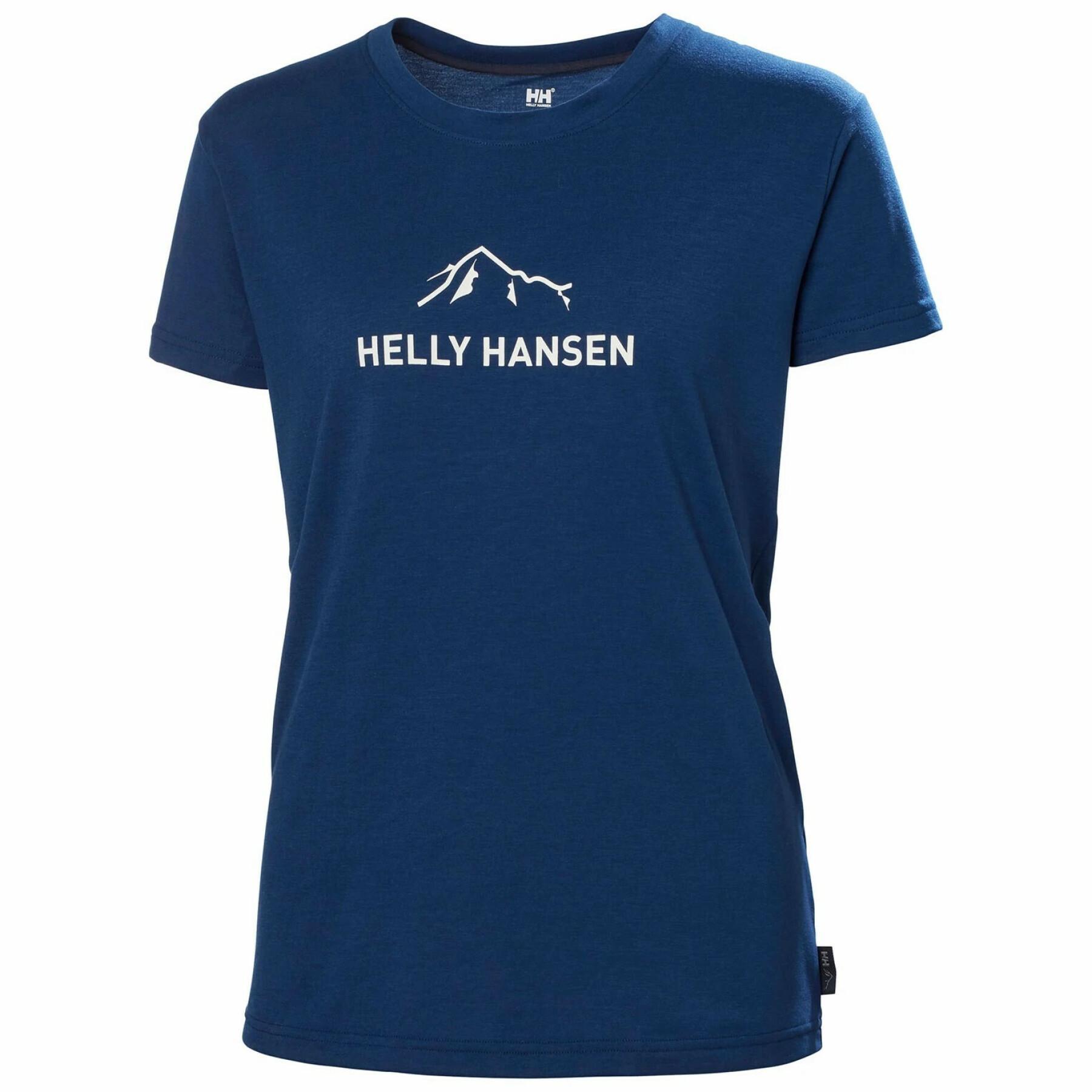 T-Shirt Frau Helly Hansen Skog