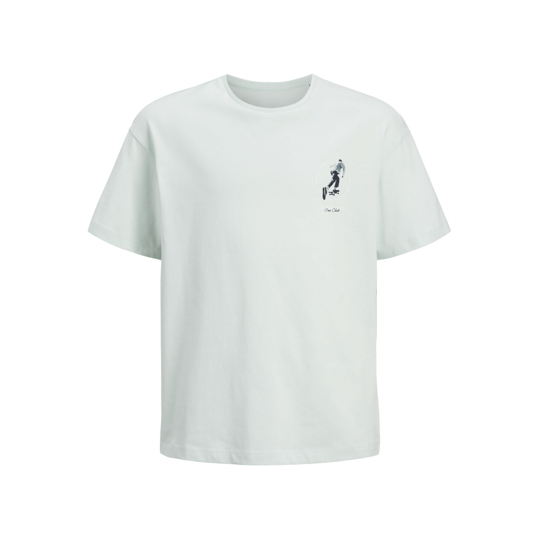 T-Shirt mit weitem Rundhalsausschnitt Kind Jack & Jones SKTD Graphic