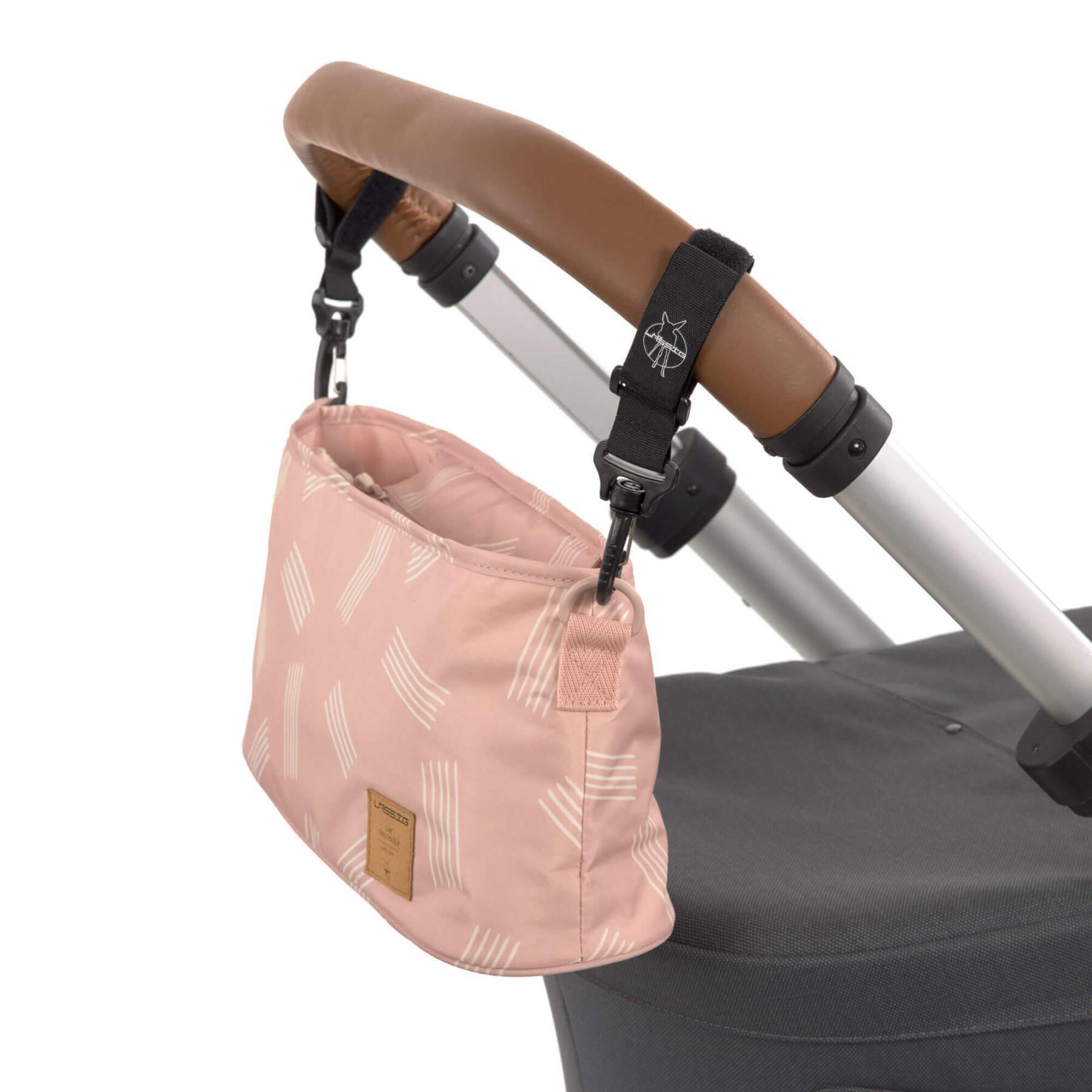 Organizer-Tasche für Baby-Kinderwagen Lässig Soft Stripes