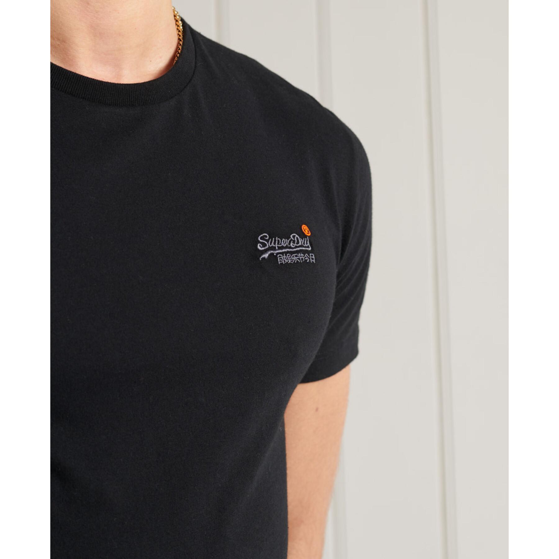 Besticktes T-shirt Superdry Vintage Orange Label