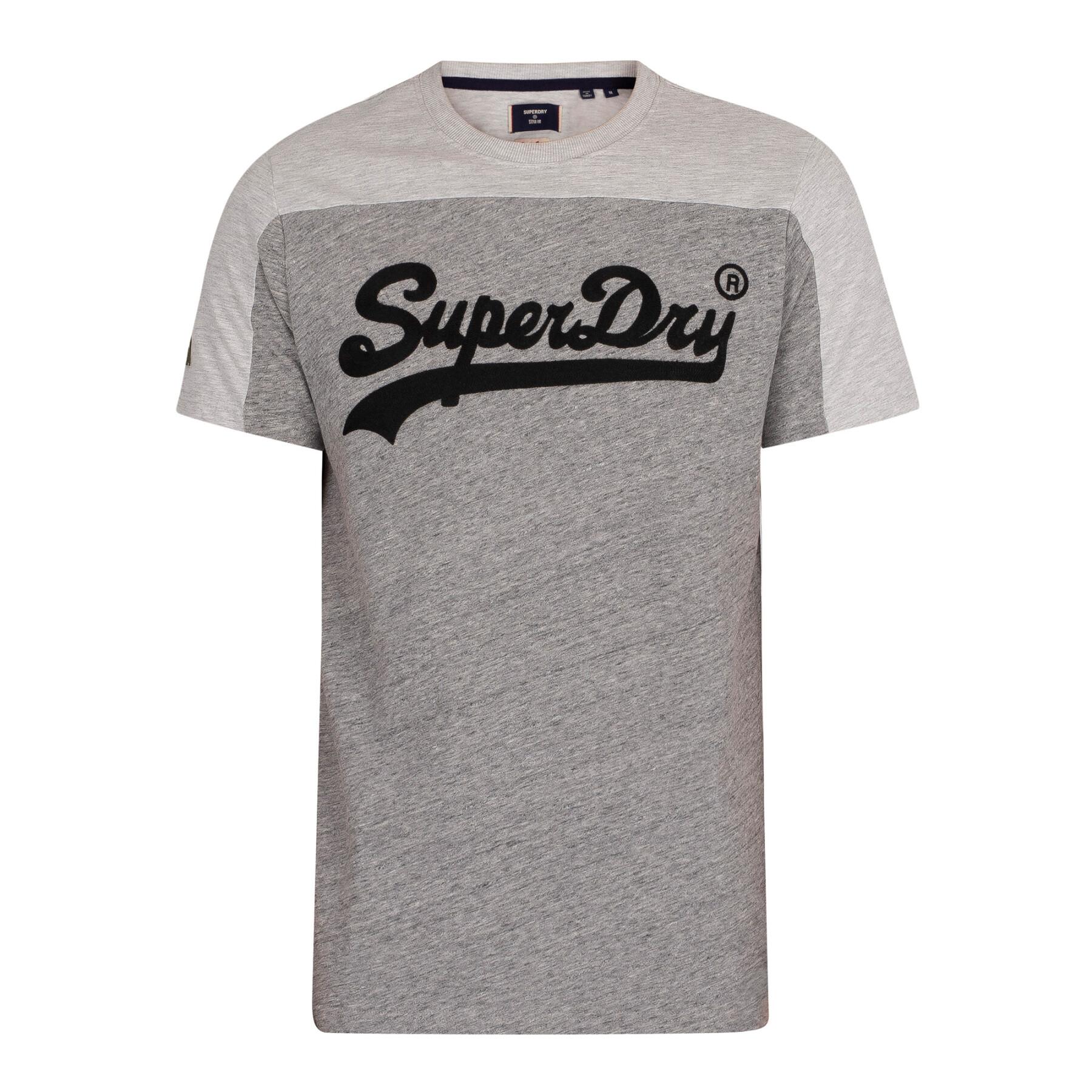 Kurzarm-T-Shirt Superdry Vintage Vl College