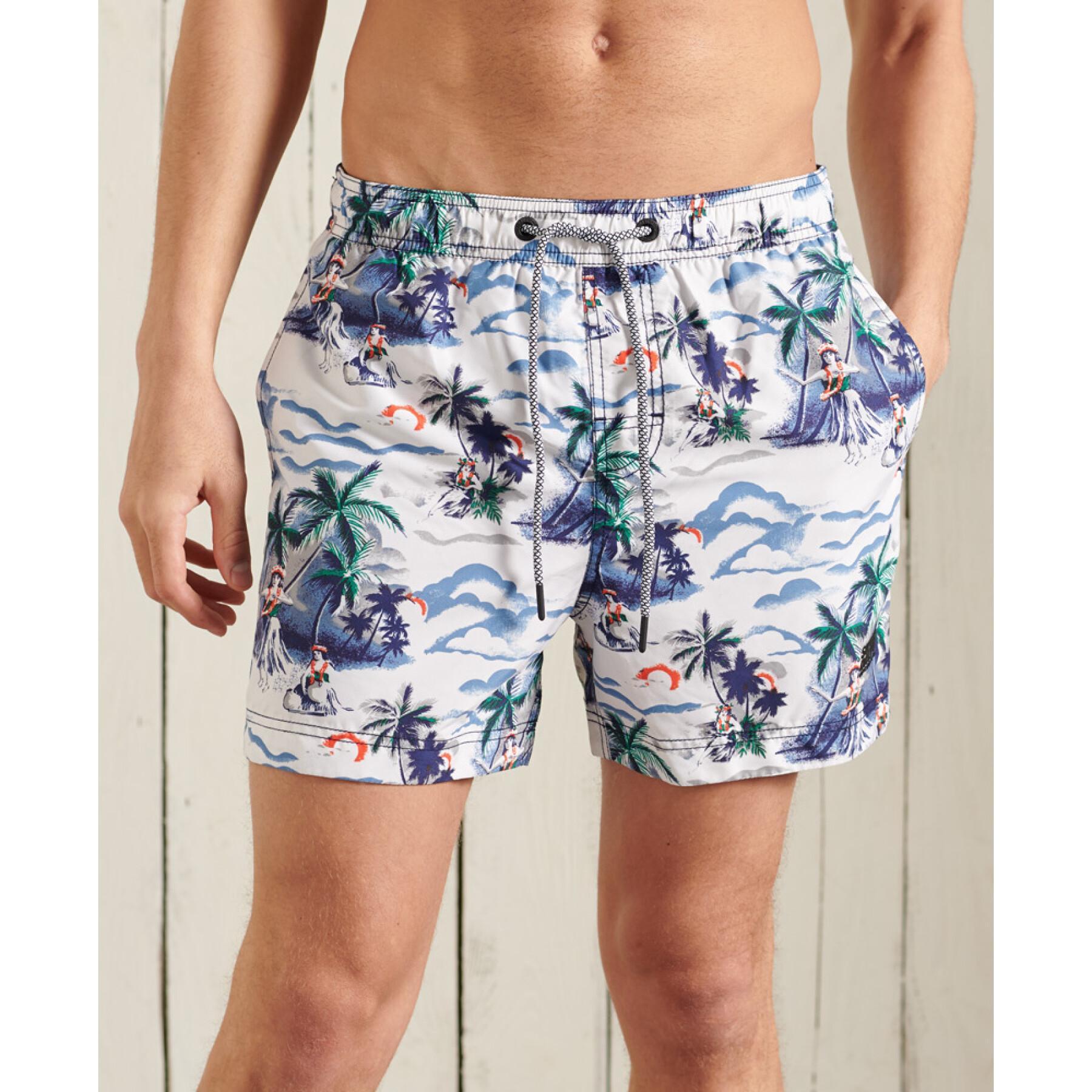 Super 5s Beach-Volleyball-Shorts Superdry