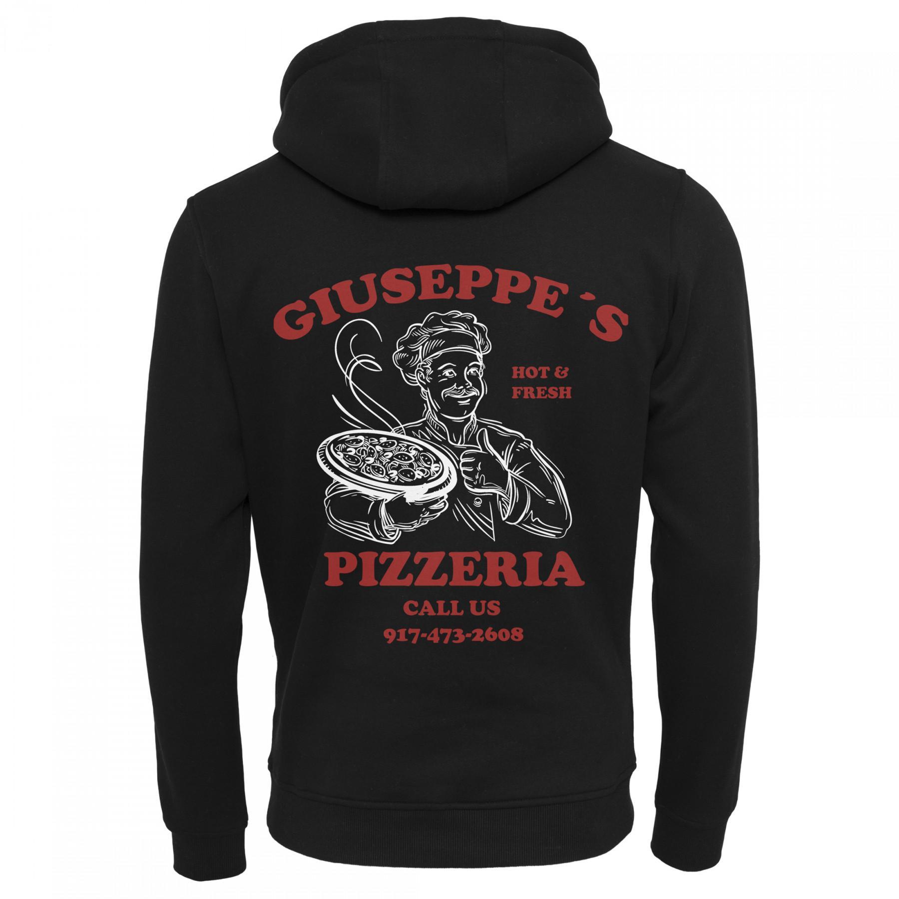 Kapuzenpullover Mister Tee Giuseppe's Pizzeria