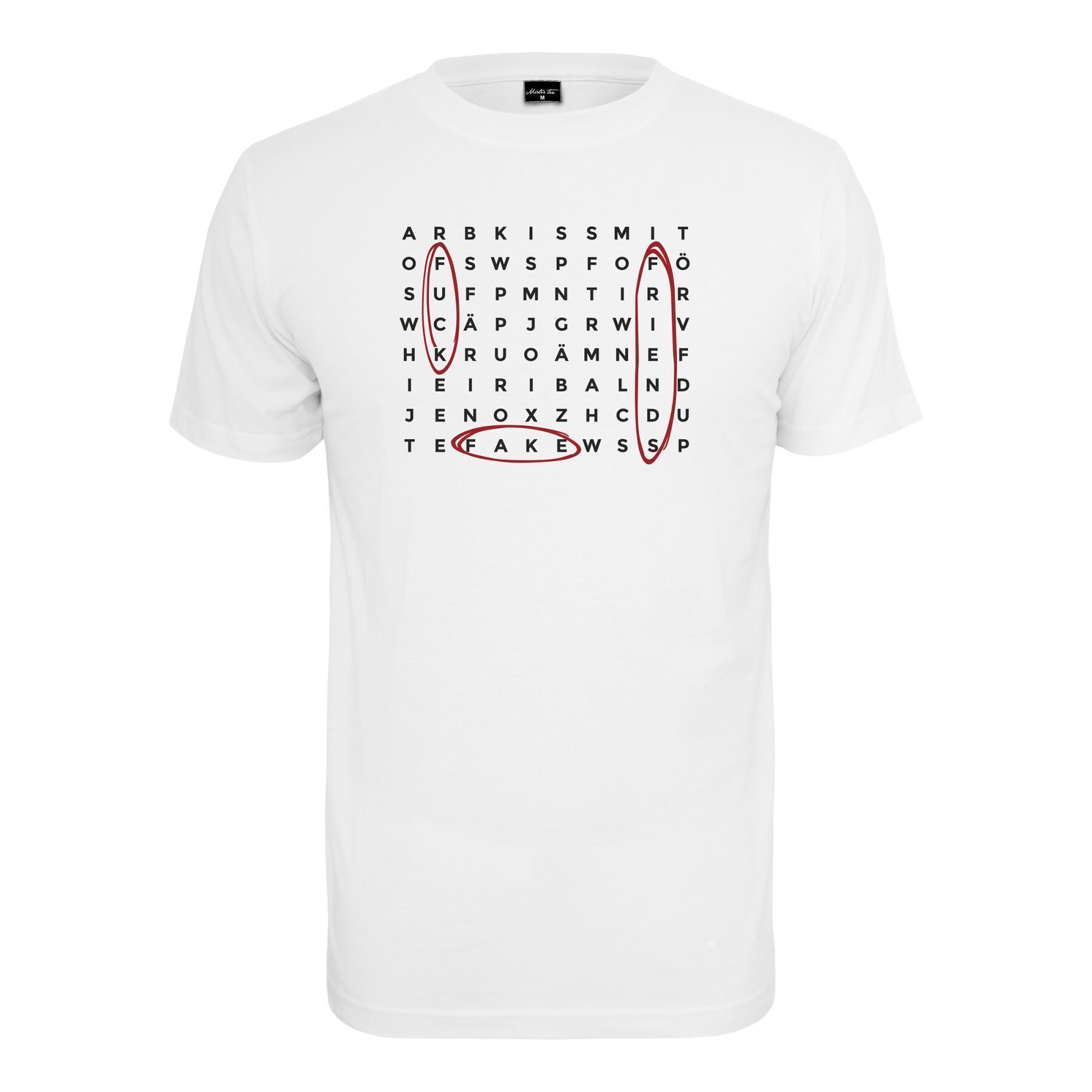 T-shirt Mister Tee crossword