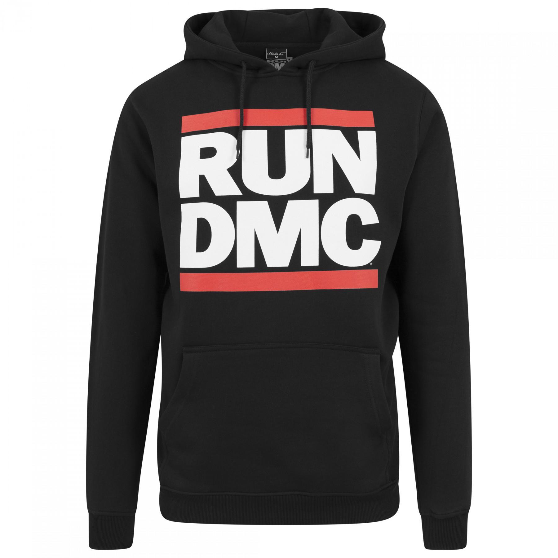 Sweatshirt mit Kapuze Mister Tee run dmc logo
