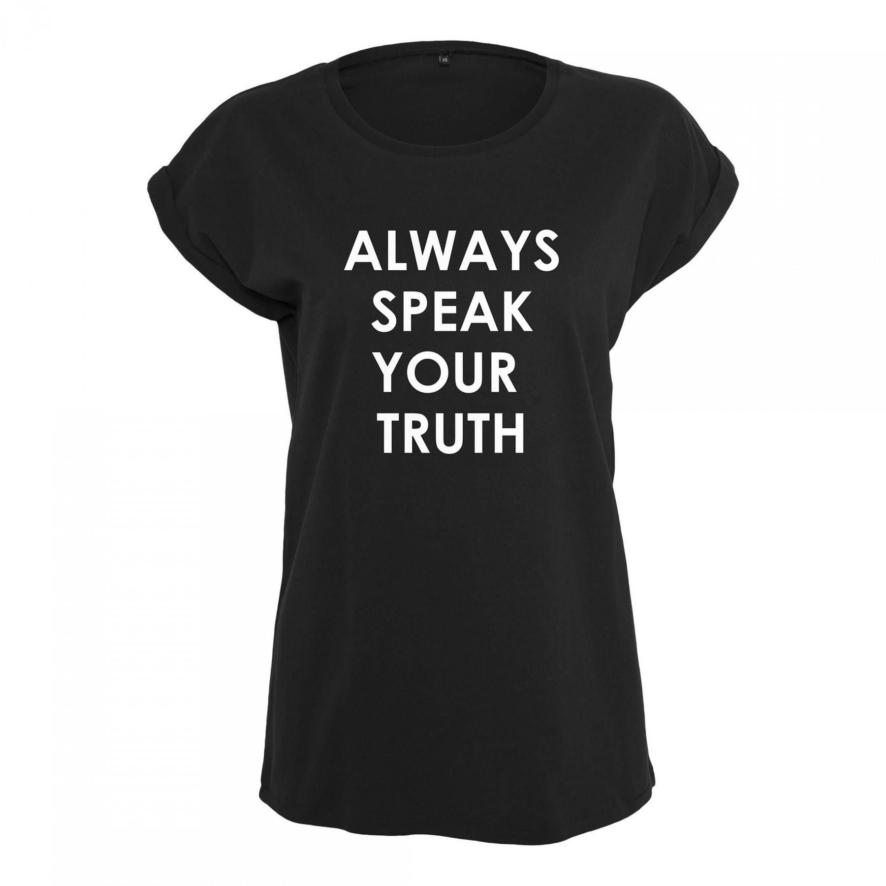 Frauen-T-Shirt Mister Tee peak truth