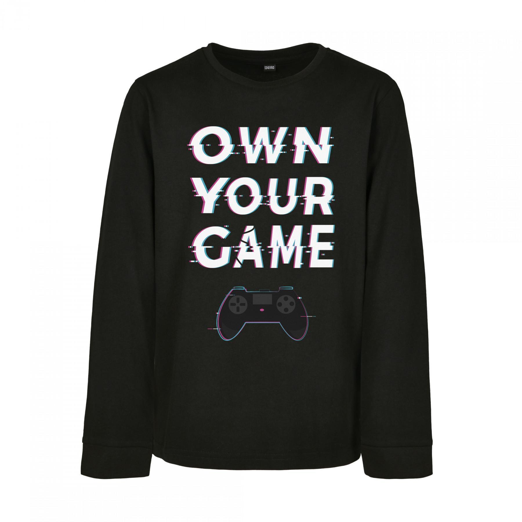 Langarm-Sweatshirt für Kinder Mister Tee own your game