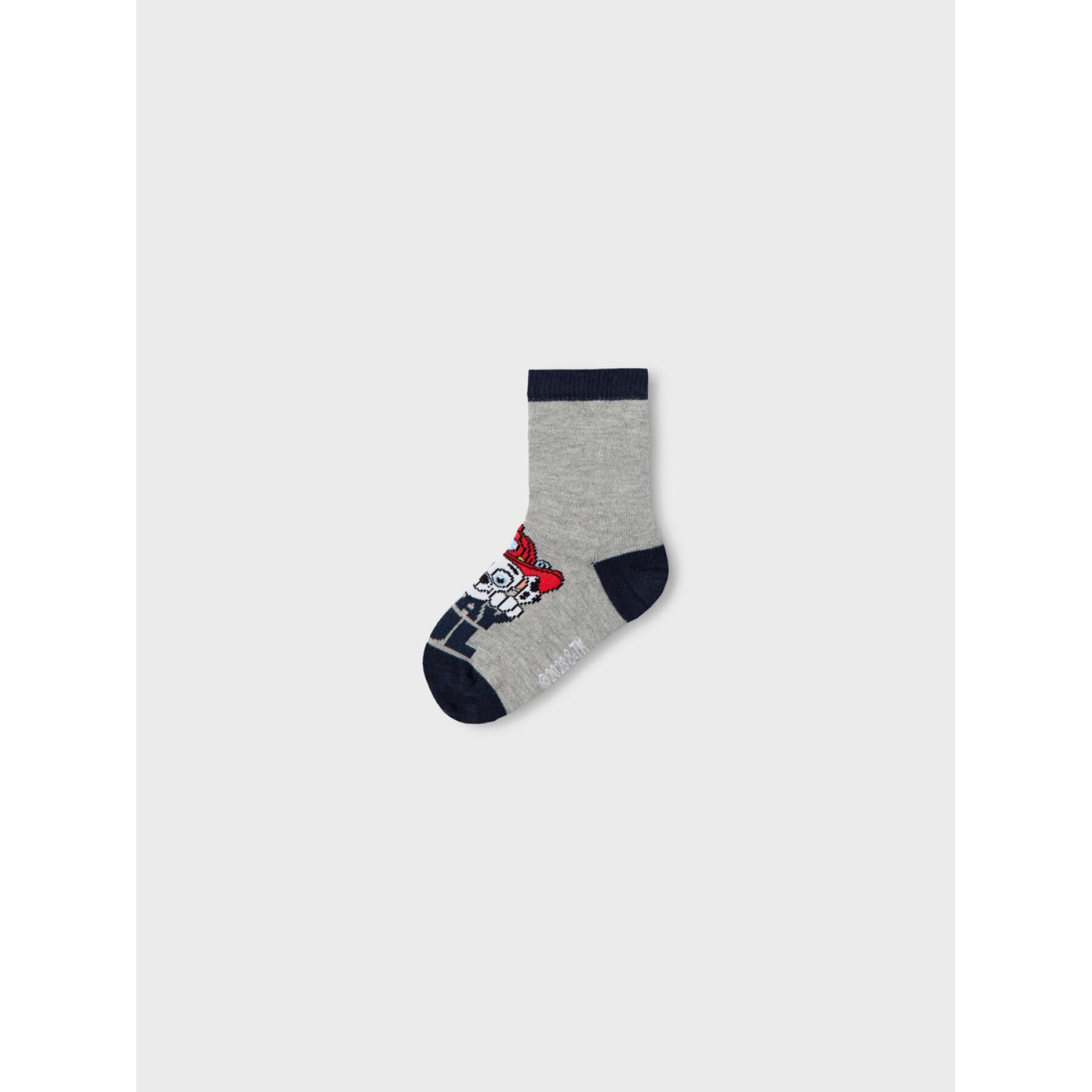 Socken für Jungen Name it Jion Pawpatrol (x3)