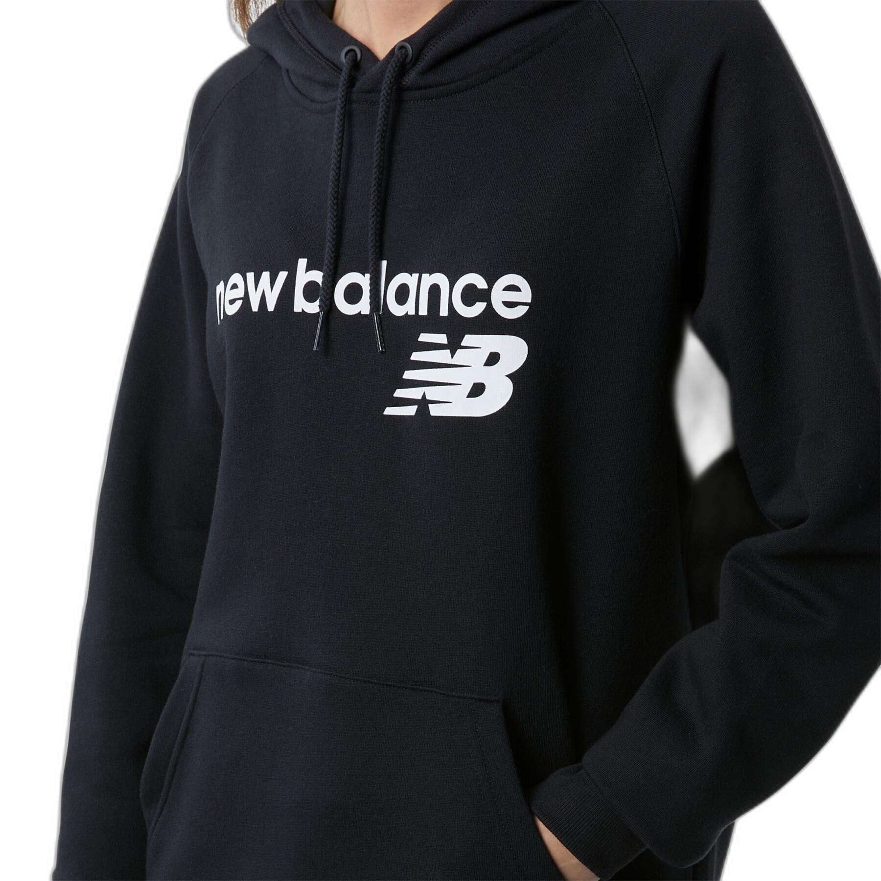 Molton-Kapuzen-Sweatshirt Women New Balance Classic Core