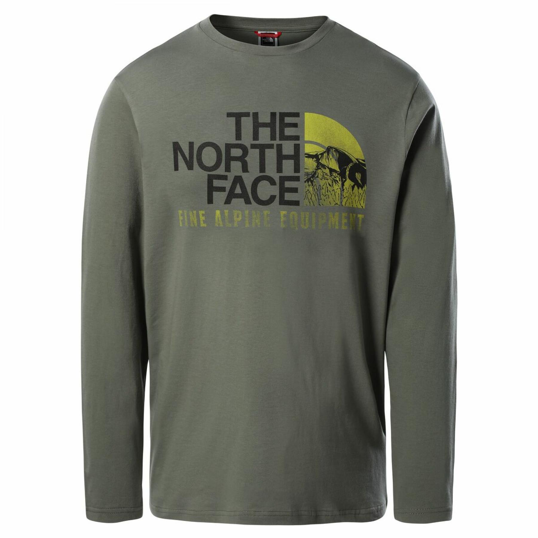 Langarm-T-Shirt The North Face Image Ideals