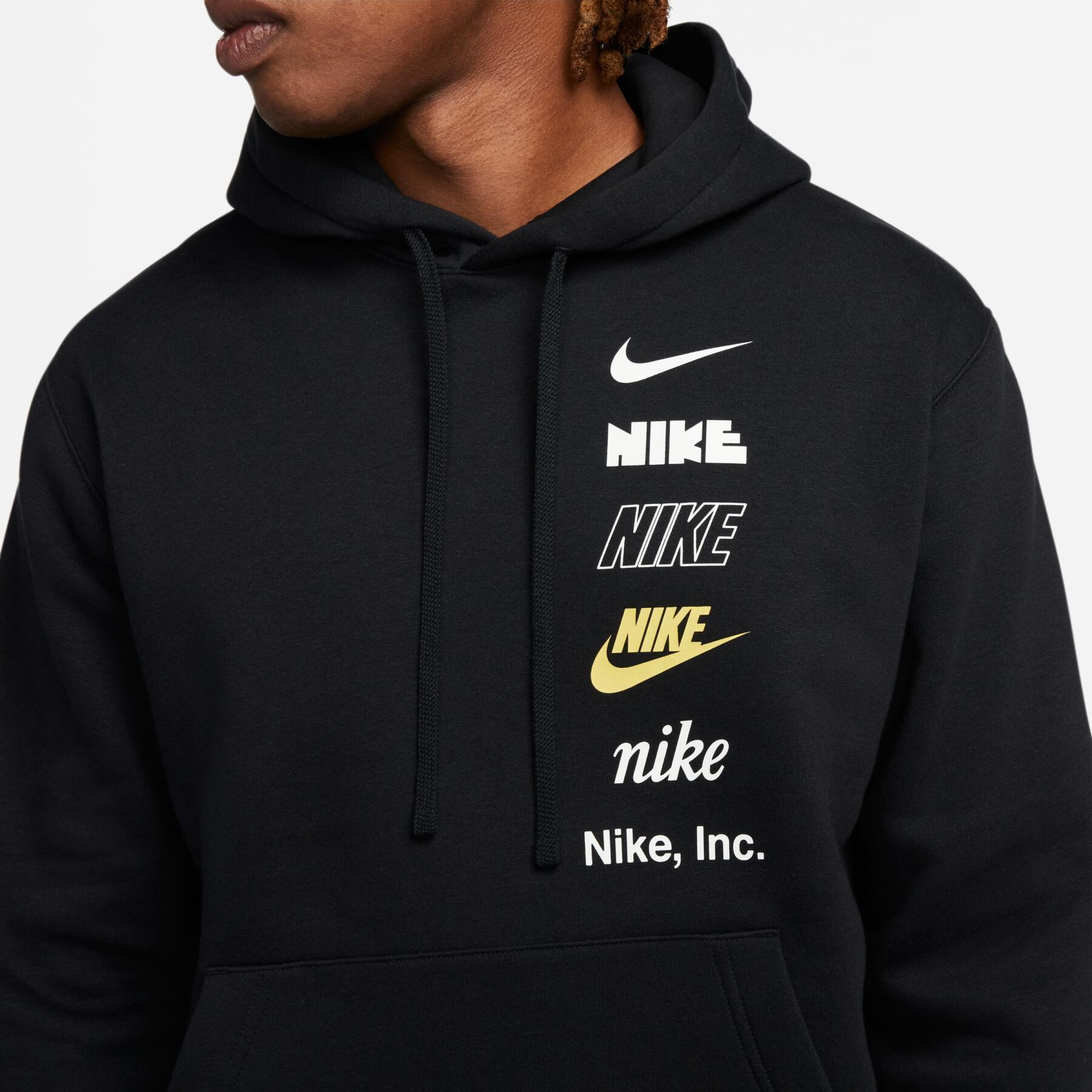 Kapuzenpullover Nike Club+ Mlogo