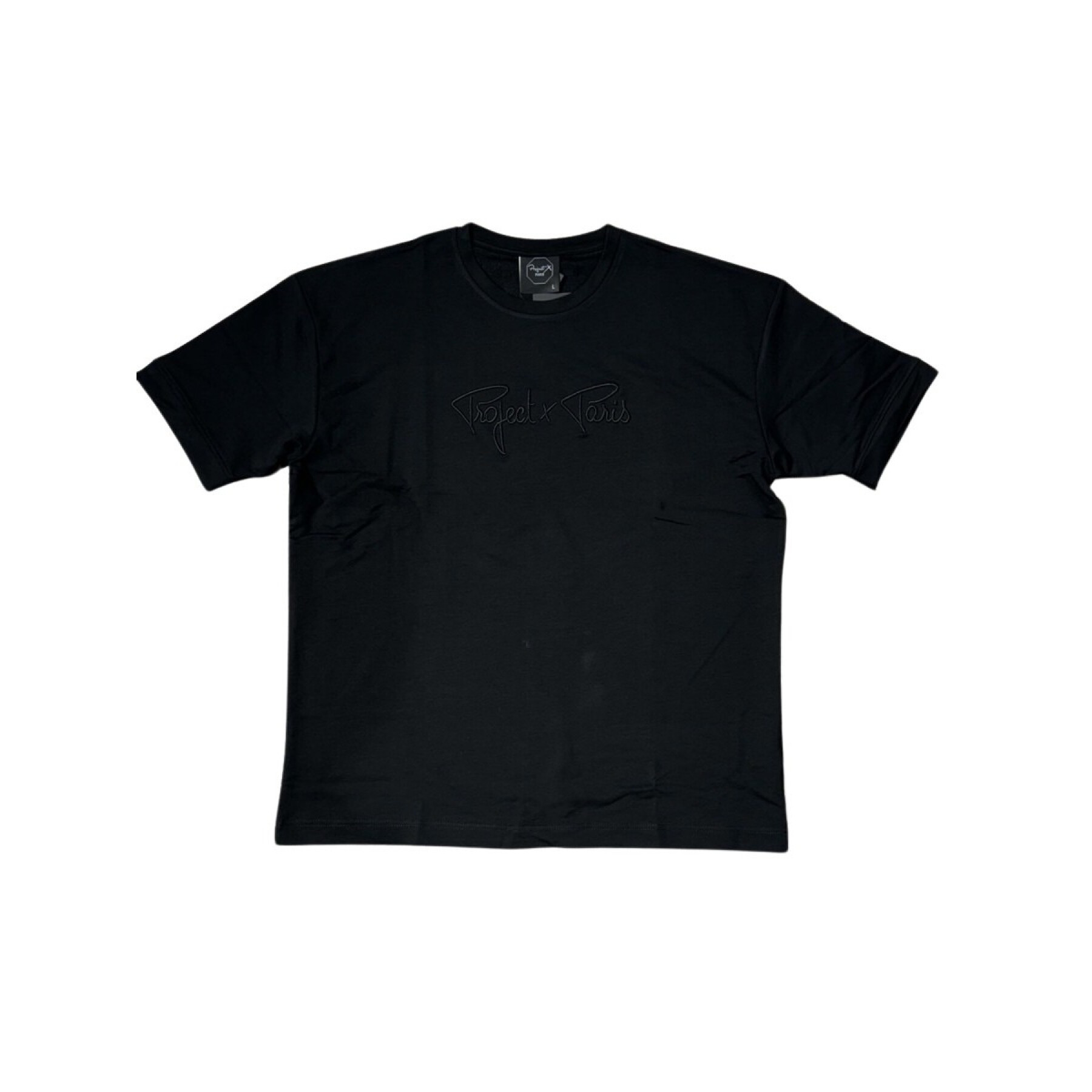 Klassisches T-Shirt mit Full-Logo-Stickerei Project X Paris