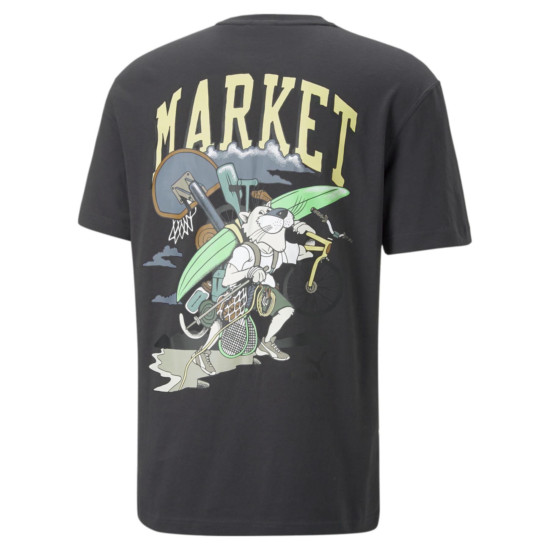 T-Shirt Puma X Market Relaxed Graphic