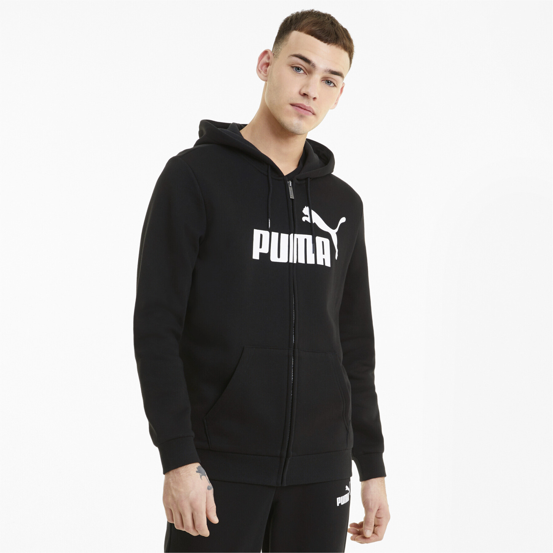 Kapuzenjacke Puma Essentials Big Logo