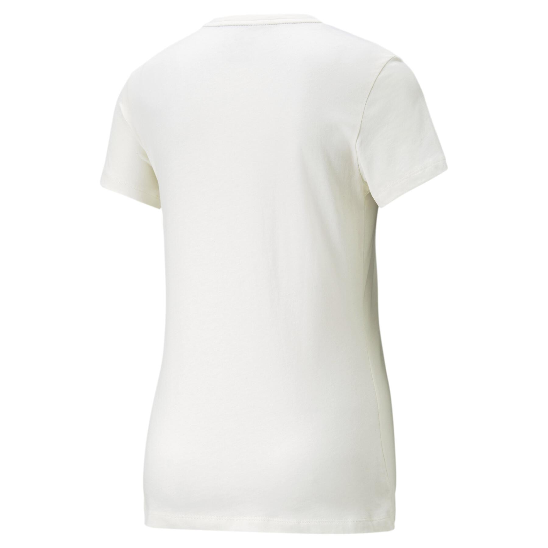 Besticktes T-Shirt für Damen Puma ESS+