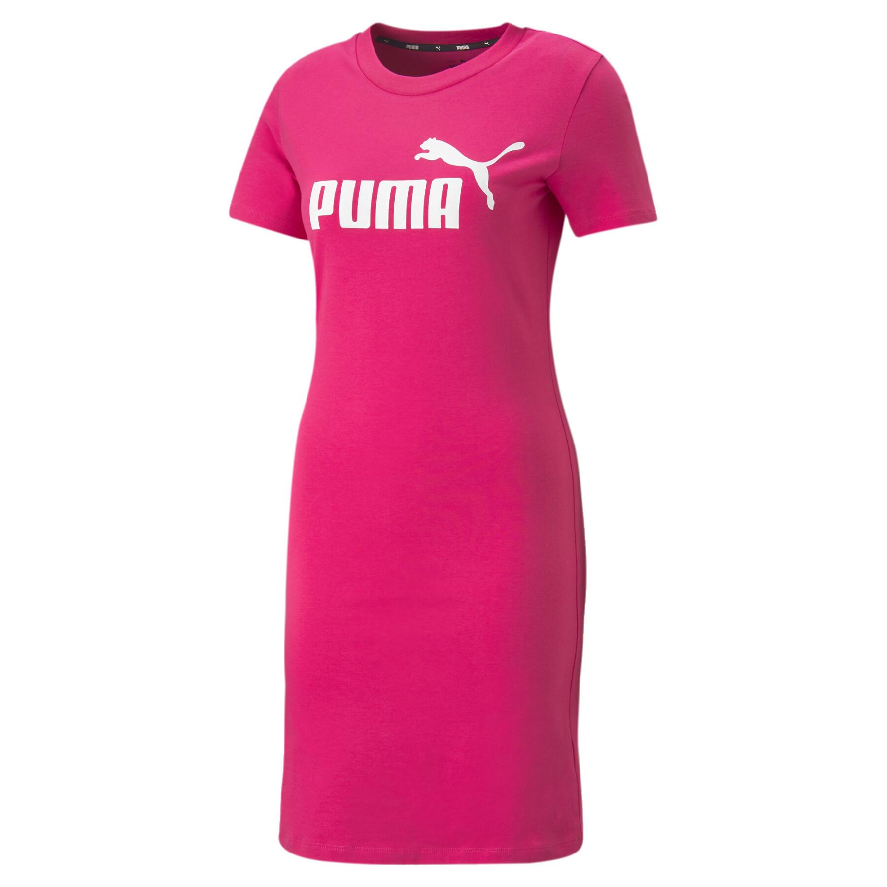 Eng anliegendes T-Shirt-Kleid Frau Puma ESS