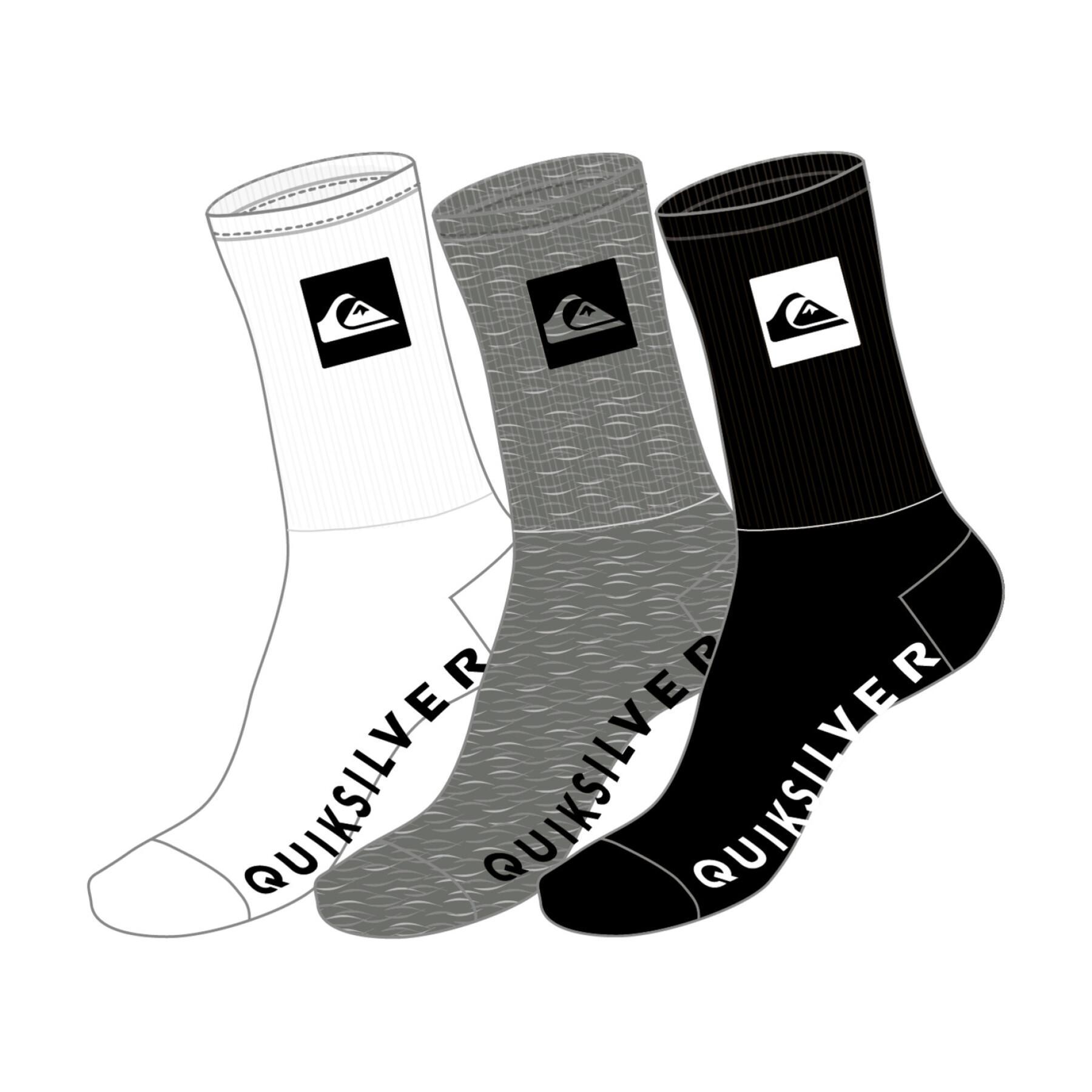 3er-Set Socken für Kinder Quiksilver