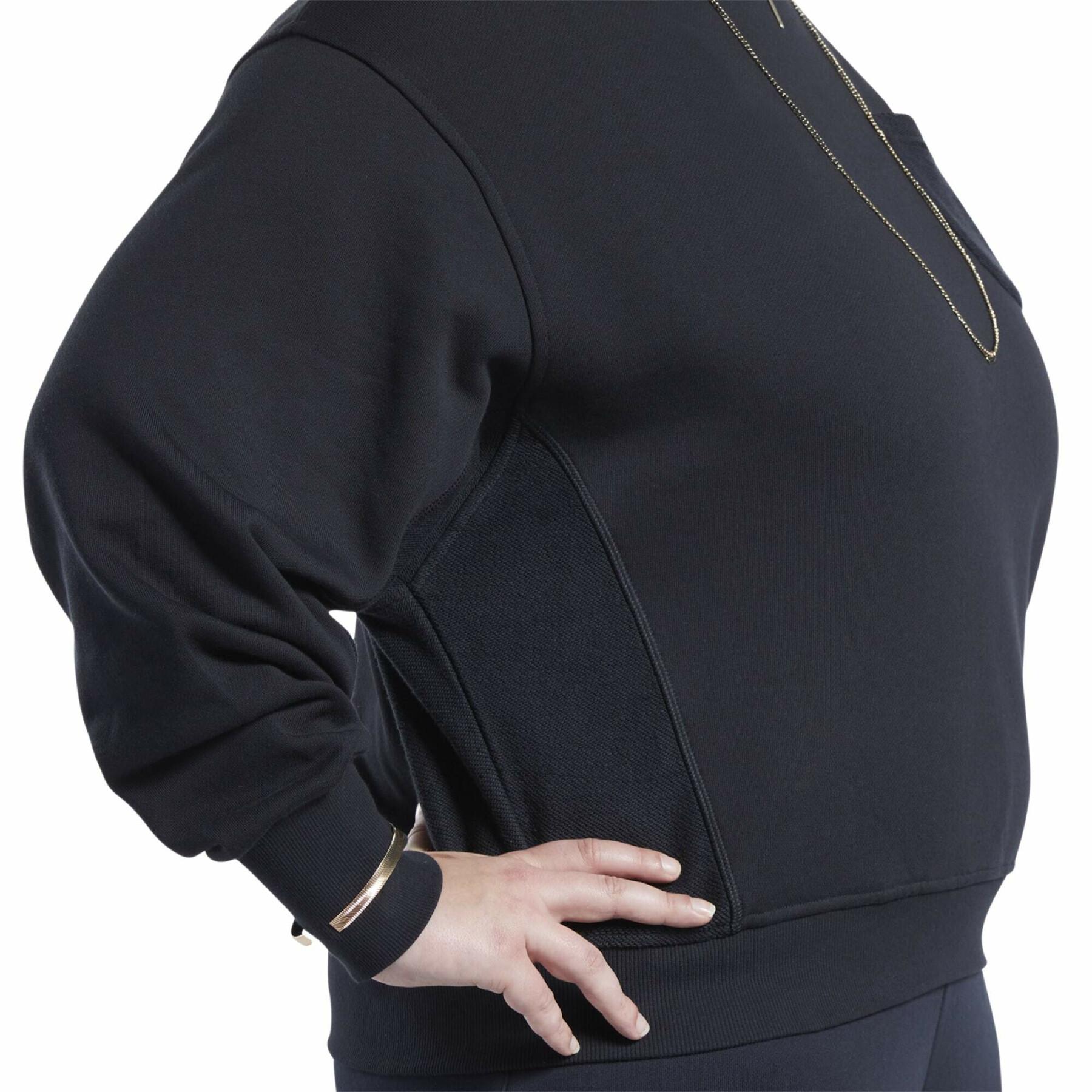 Sweatshirt aus Baumwolle und Molton, Damen Reebok Classics GT