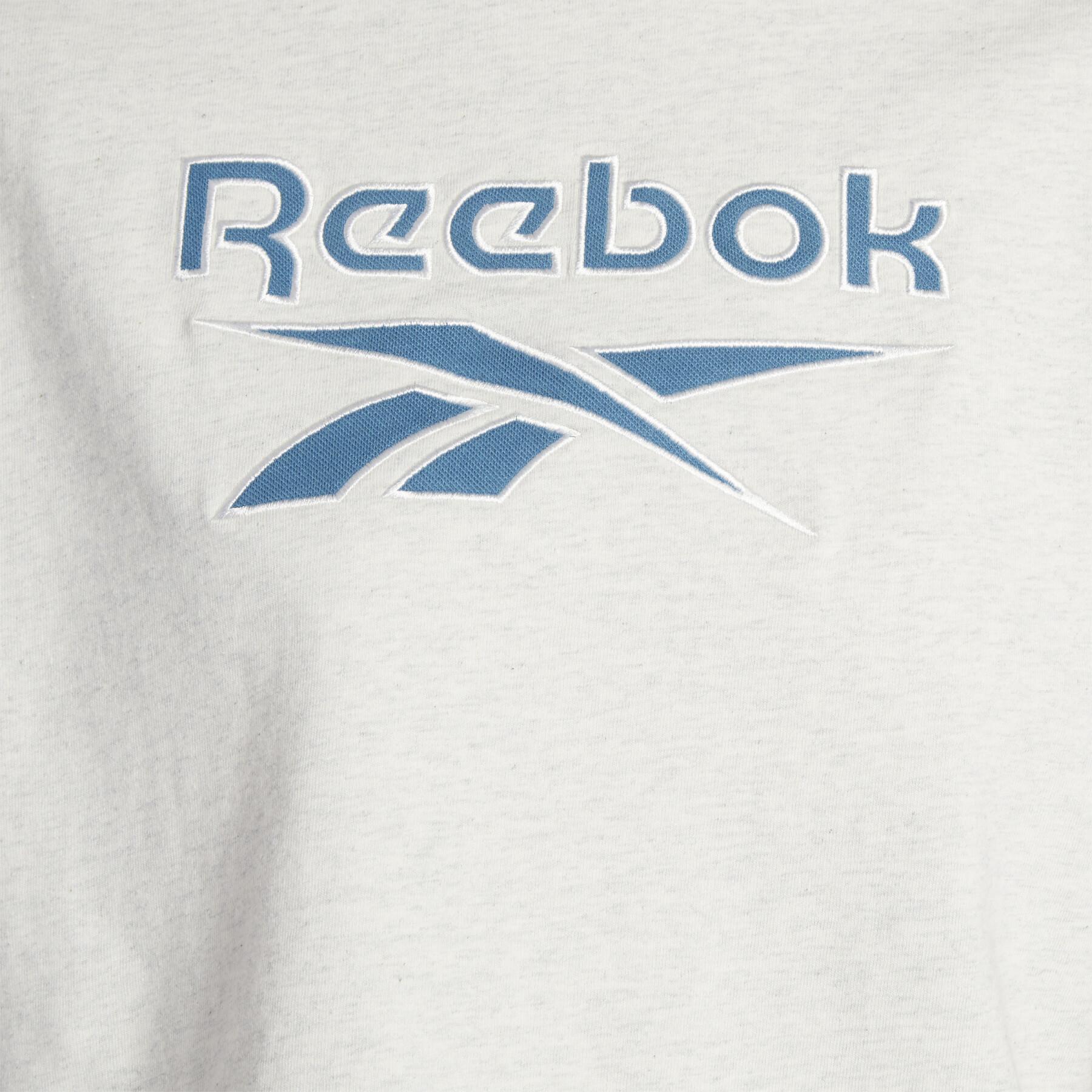 Crop Top T-Shirt Frau Reebok Classics Big Logo