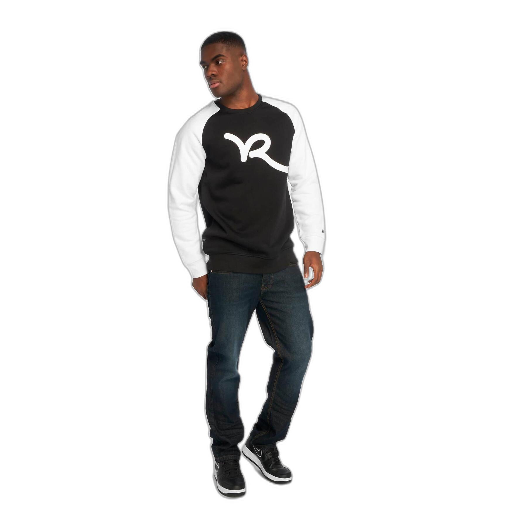 Pullover mit Rundhalsausschnitt und Logo Rocawear