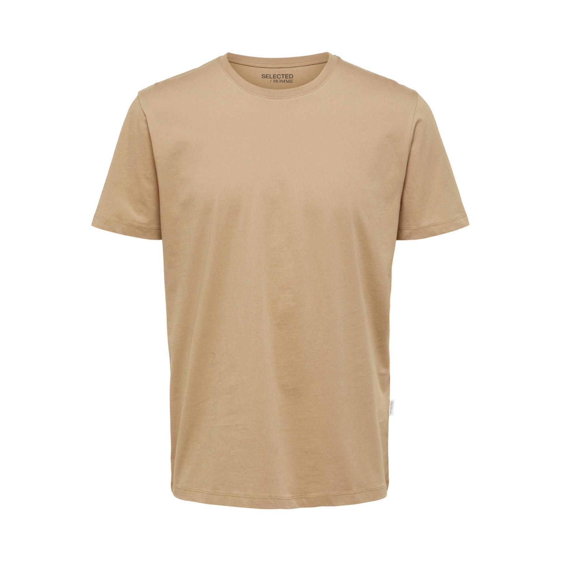 T-Shirt mit Rundhalsausschnitt Selected Aspen