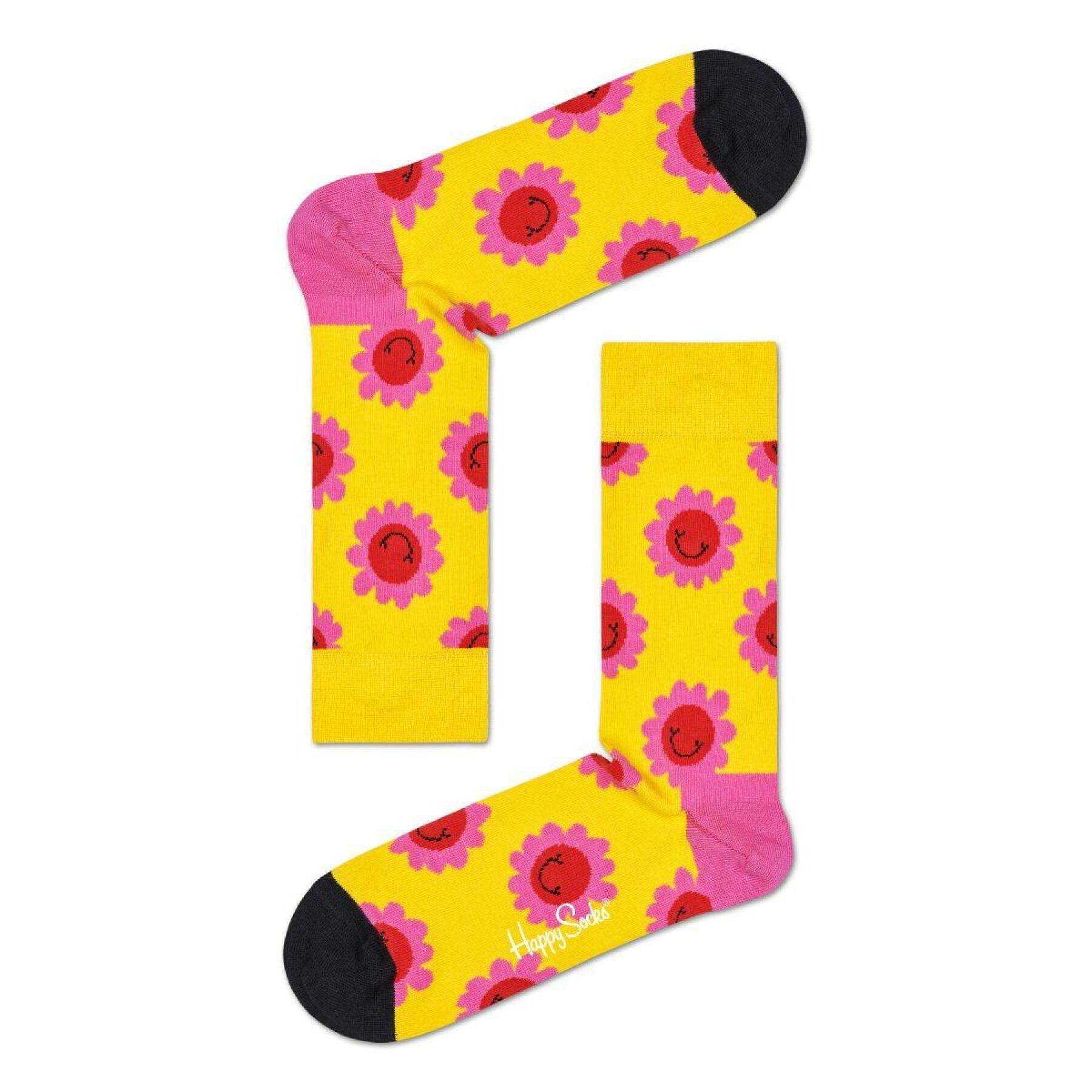 Socken Happy Socks Smiley Flower