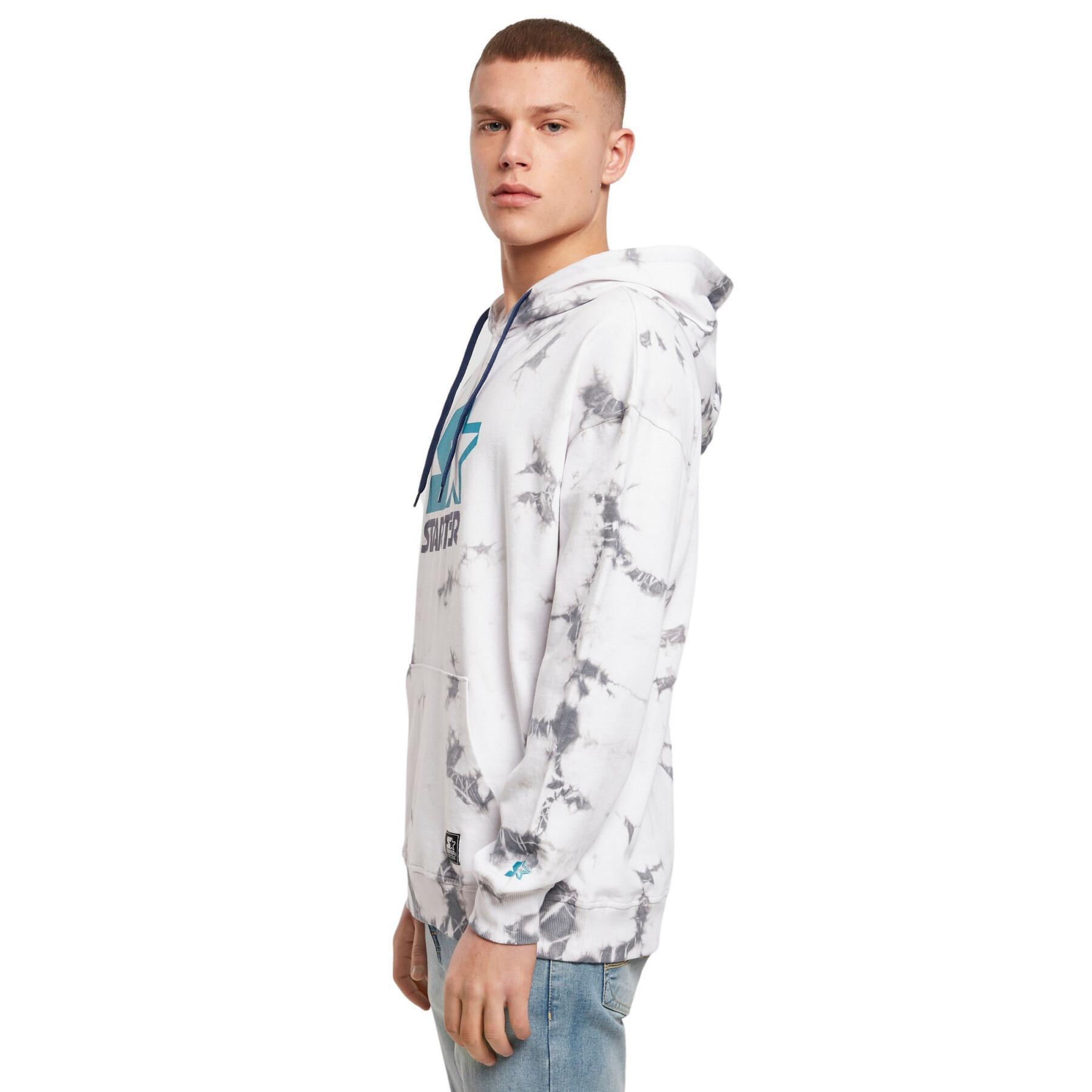 Kapuzenpullover Urban Classics starter tie dye hoodie