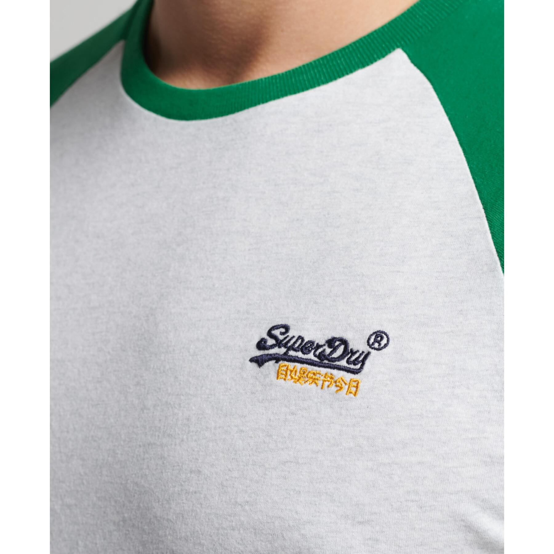 Baseball-T-Shirt aus biologischer Baumwolle Superdry