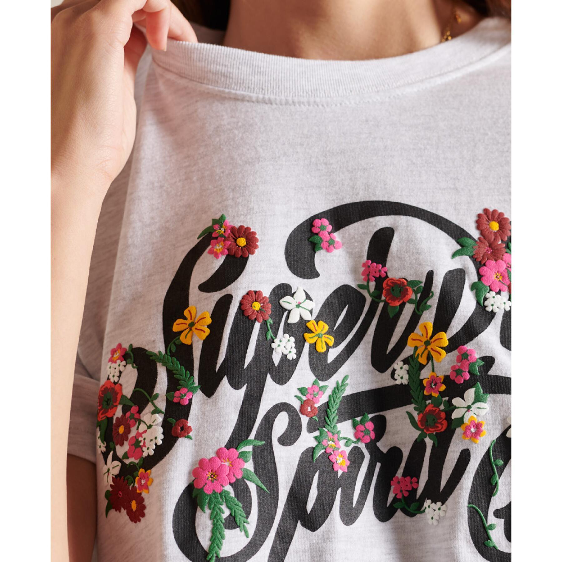T-Shirt Frau Superdry Script Style